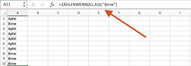 Gib ein Komma 