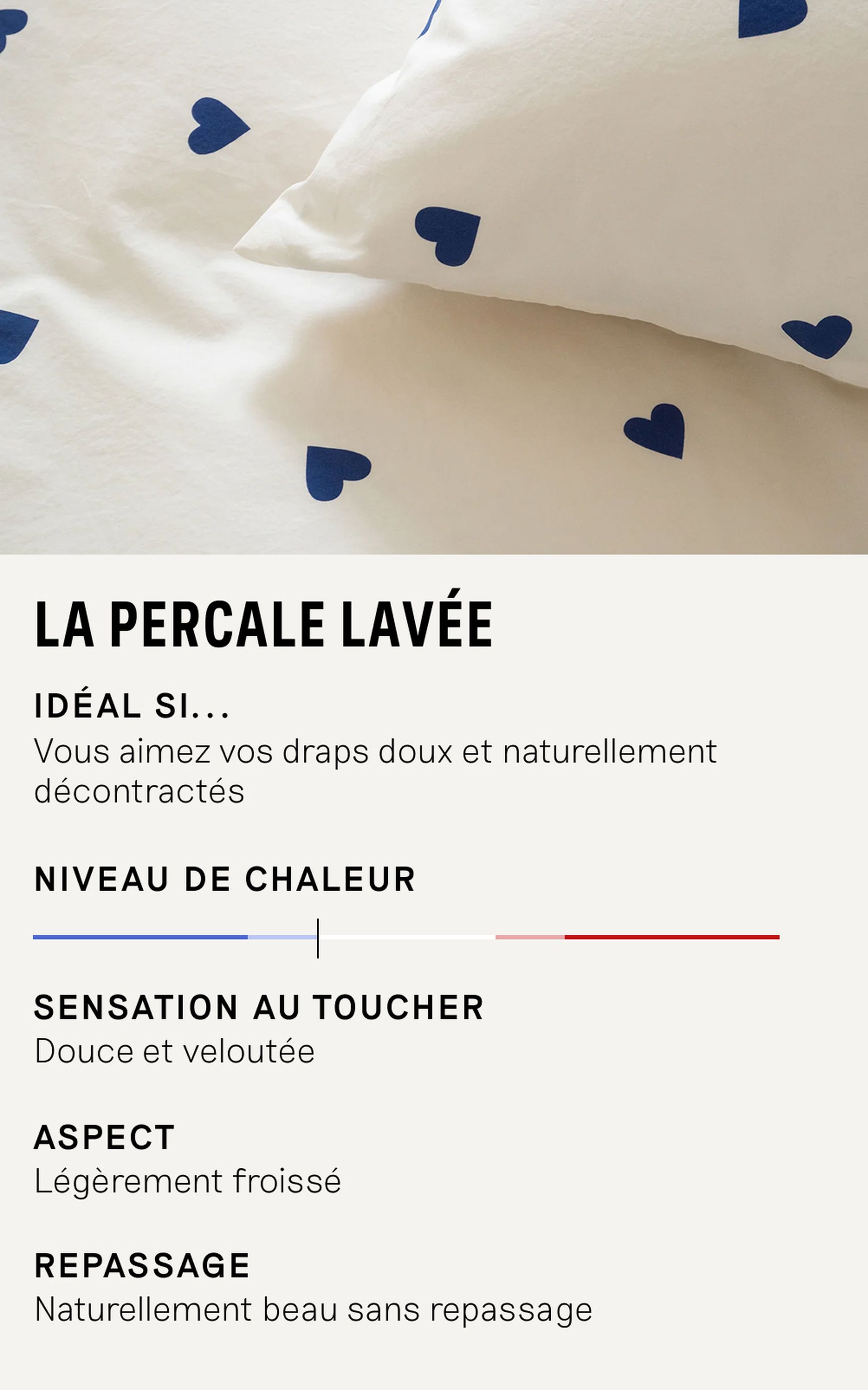 percale lavée