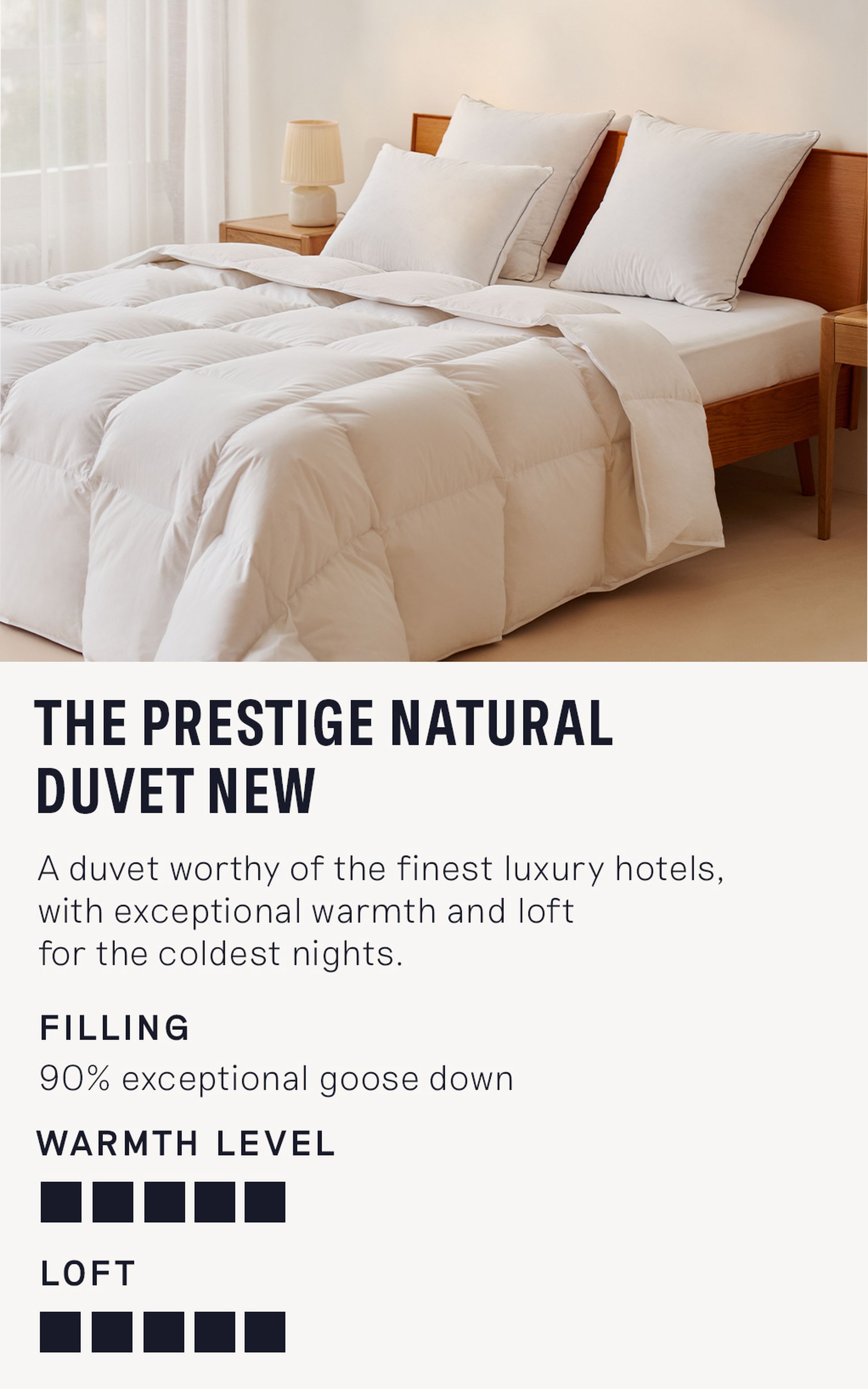 Infographie Couette Prestige