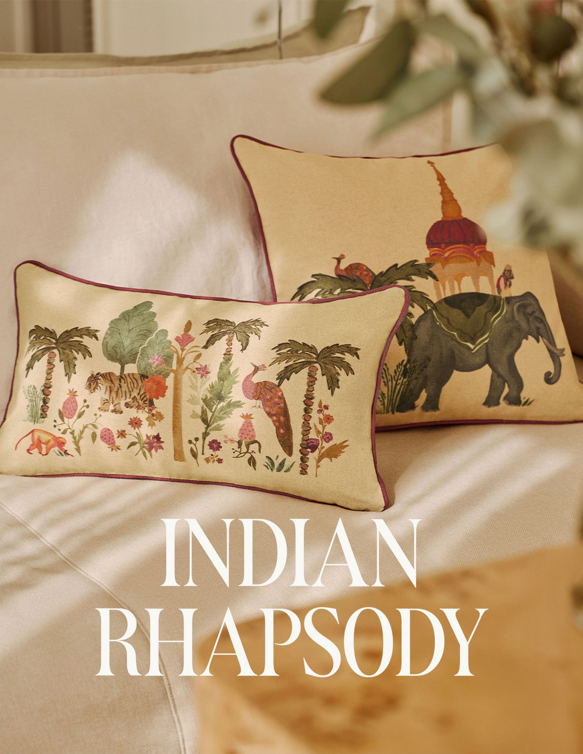 Indian Rhapsody : nouvelle collection Bonsoirs - Linge de lit, Linge de bain, Décoration