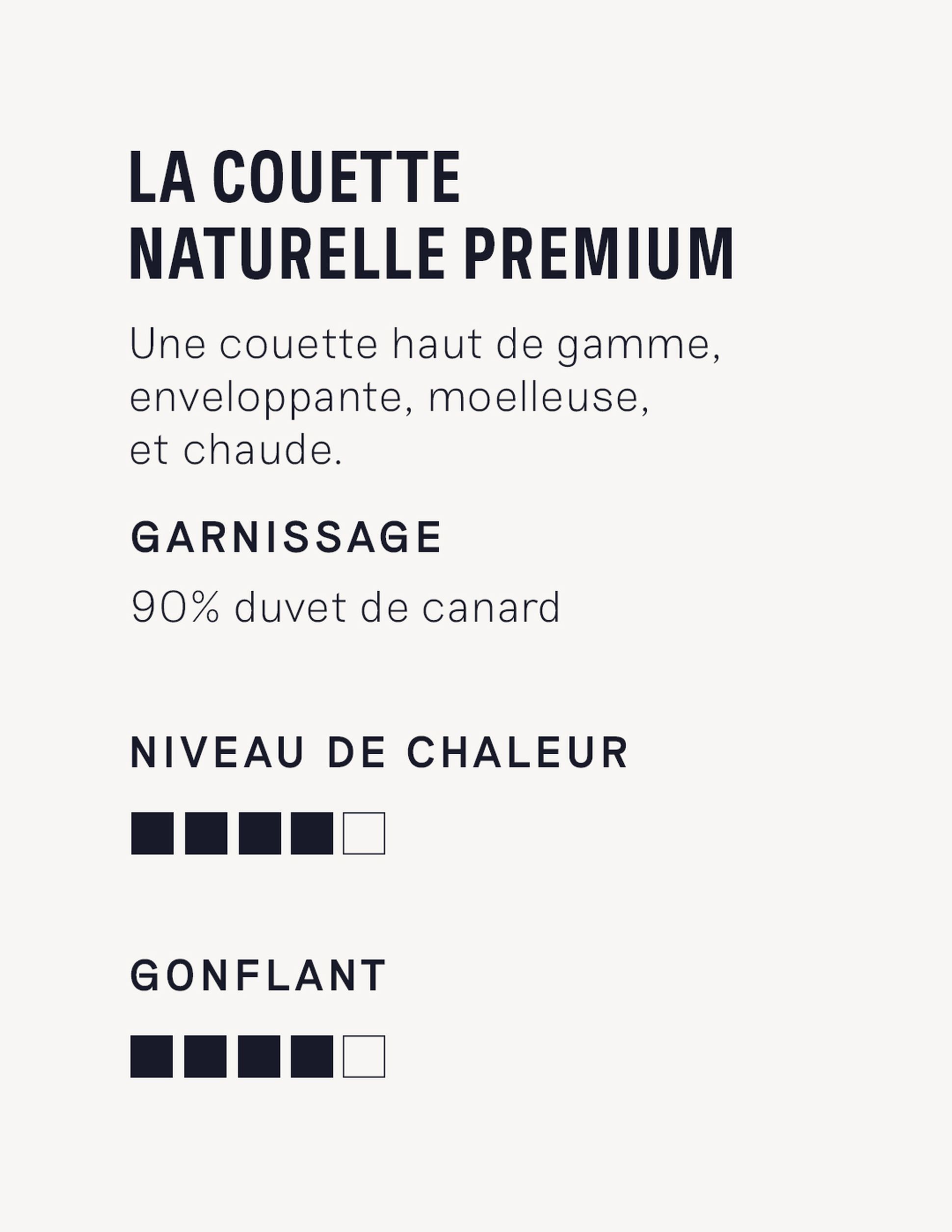 la couette naturelle premium