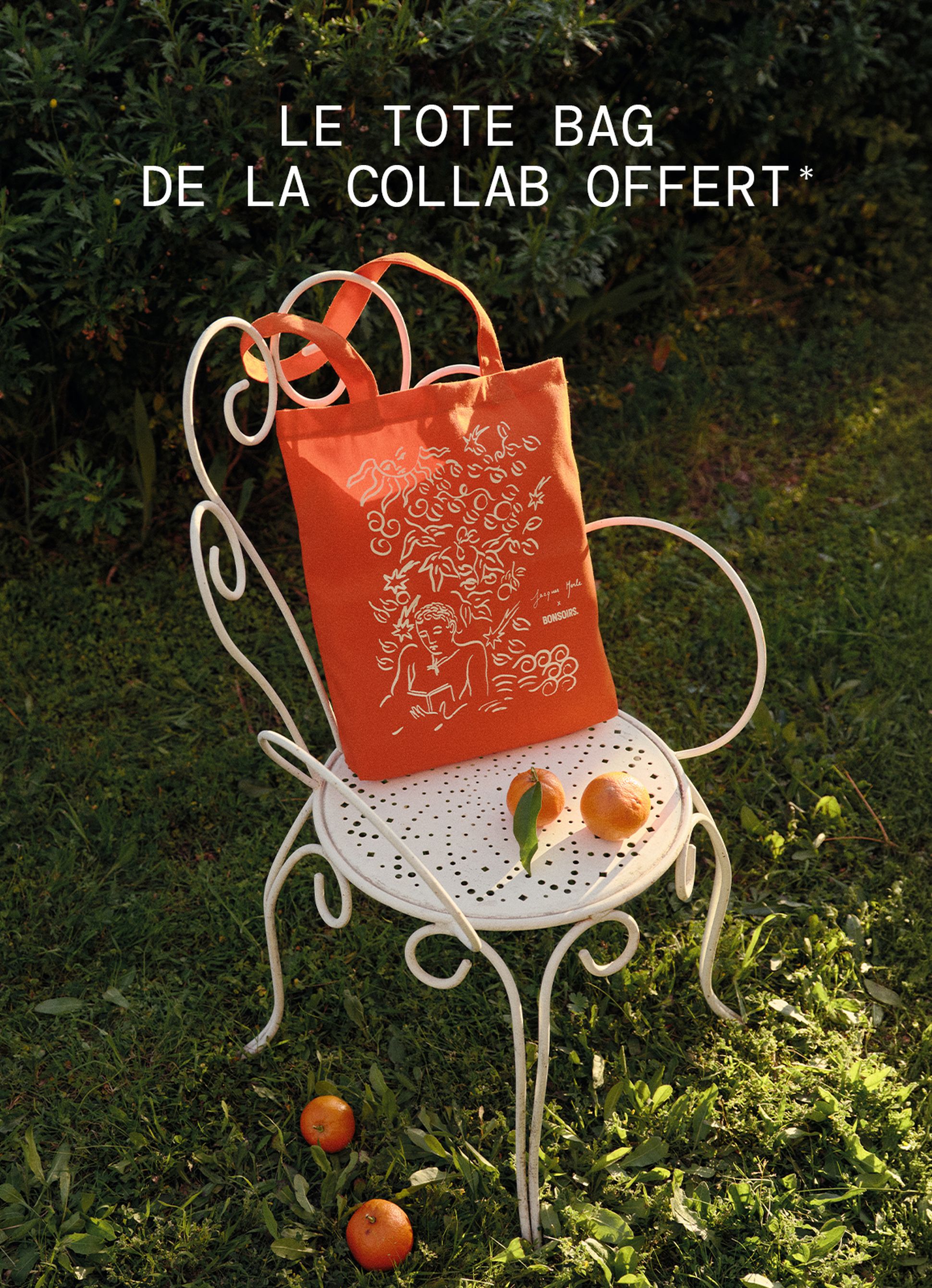Un tote bag jacques merle offert dès 150 euros d'achat
