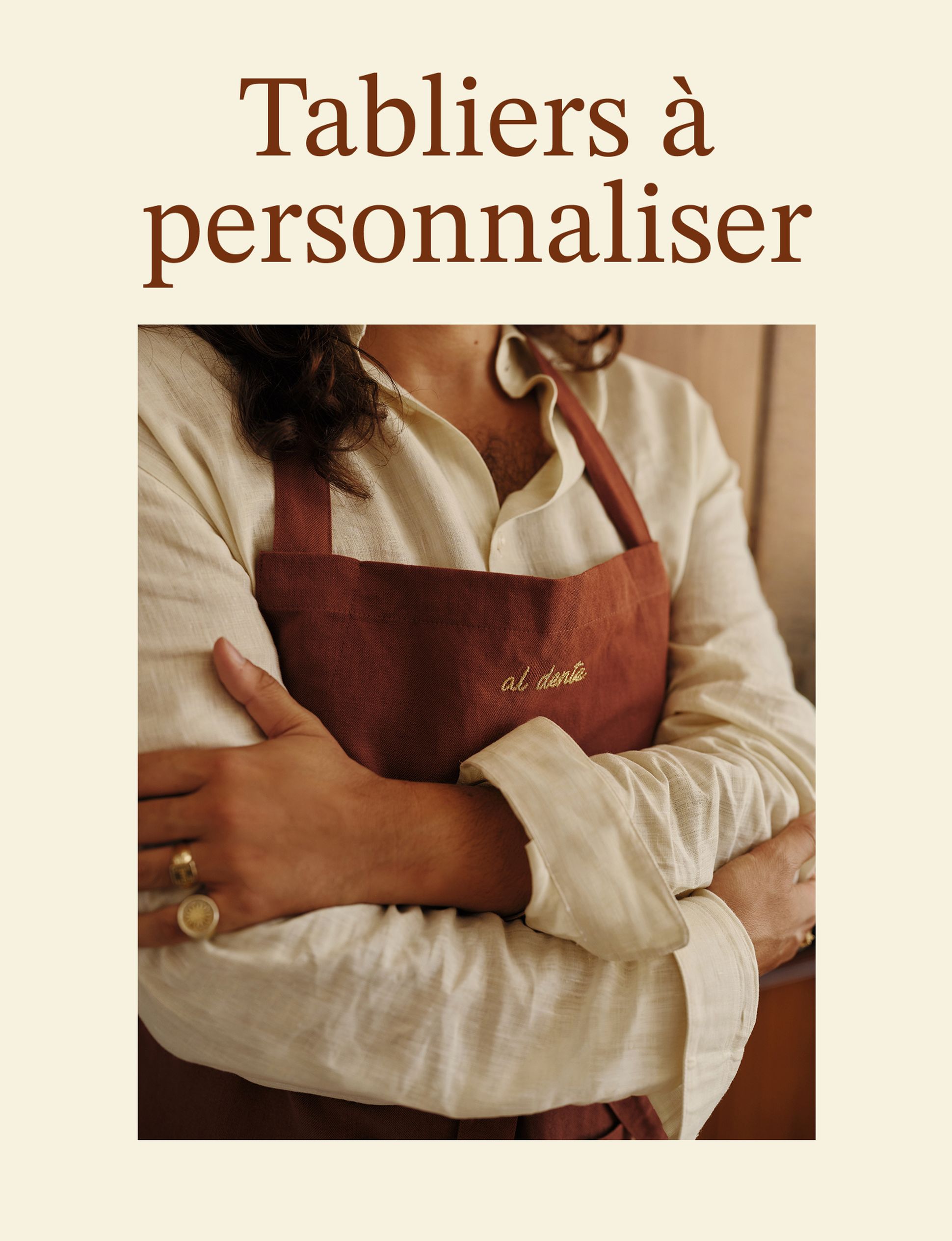 Collection Table - Les Tabliers Personnalisables