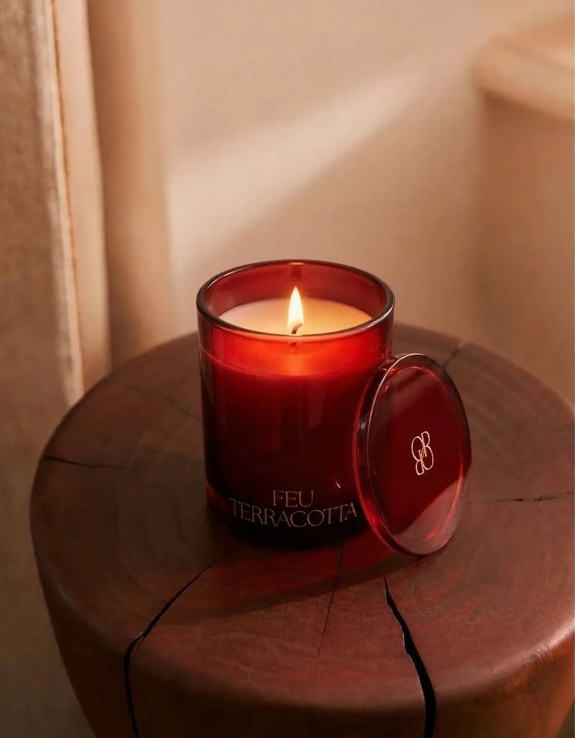 Bougie Feu Terracotta