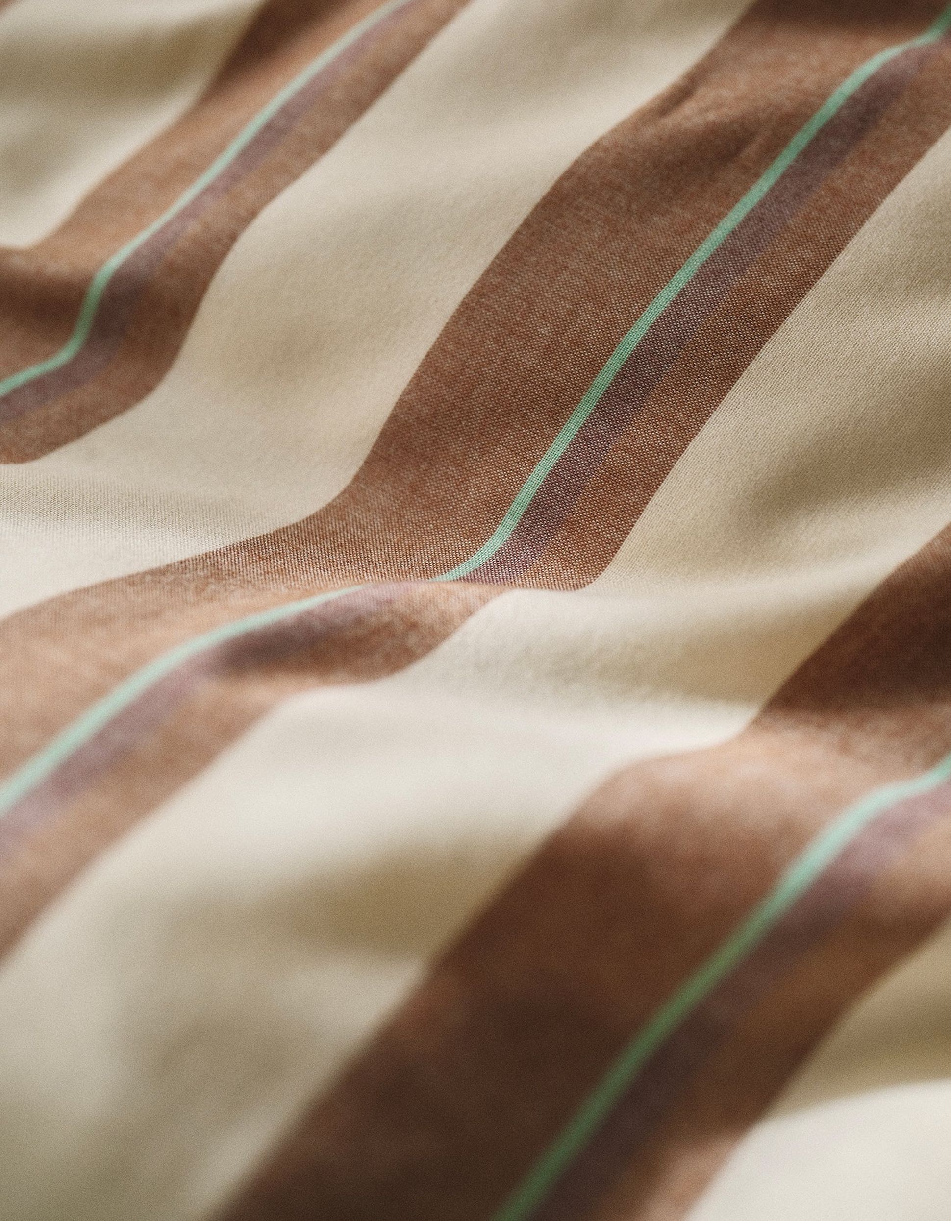 Zoom matière de draps en flanelle de tencel par Bonsoirs