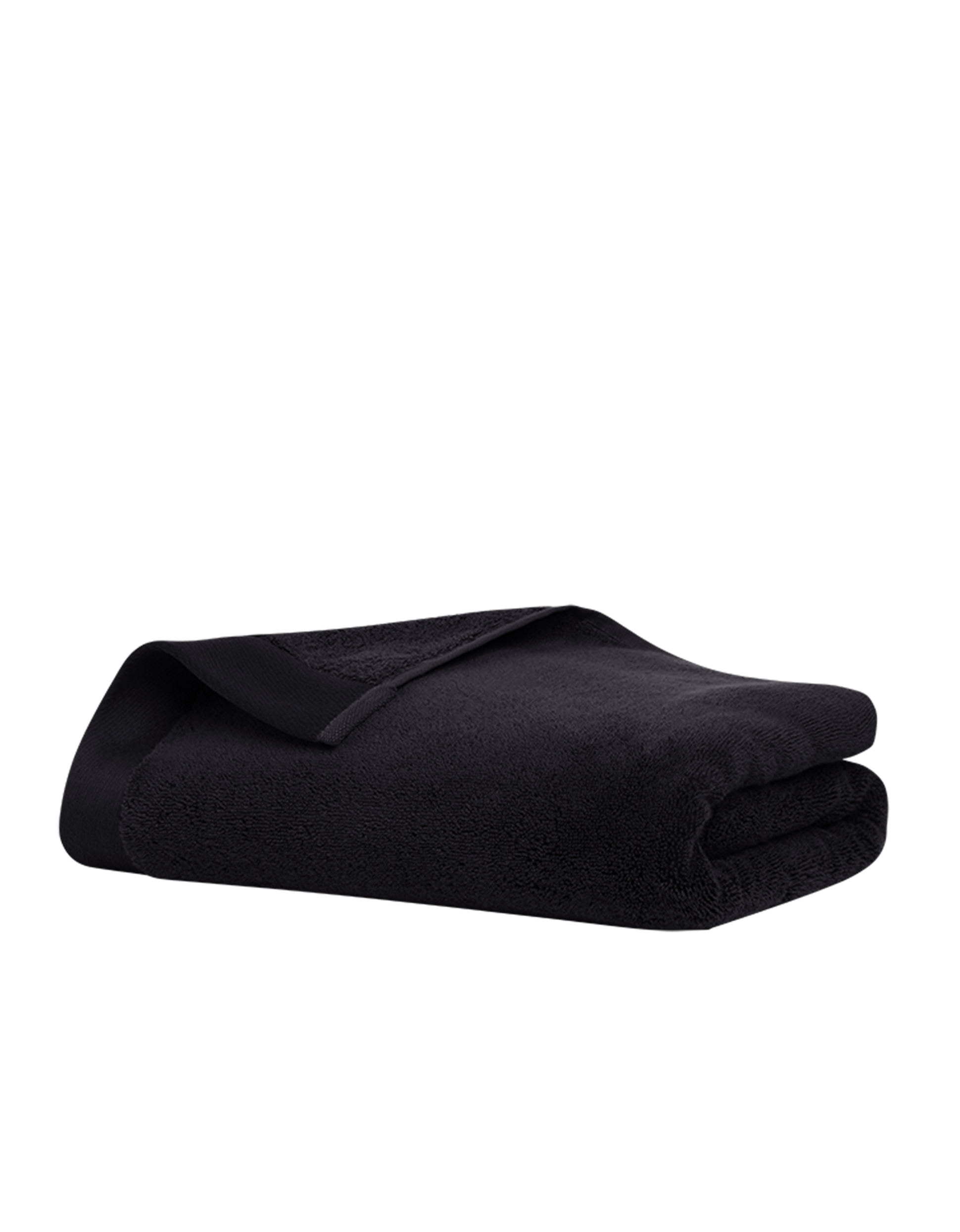 serviette de bain noire