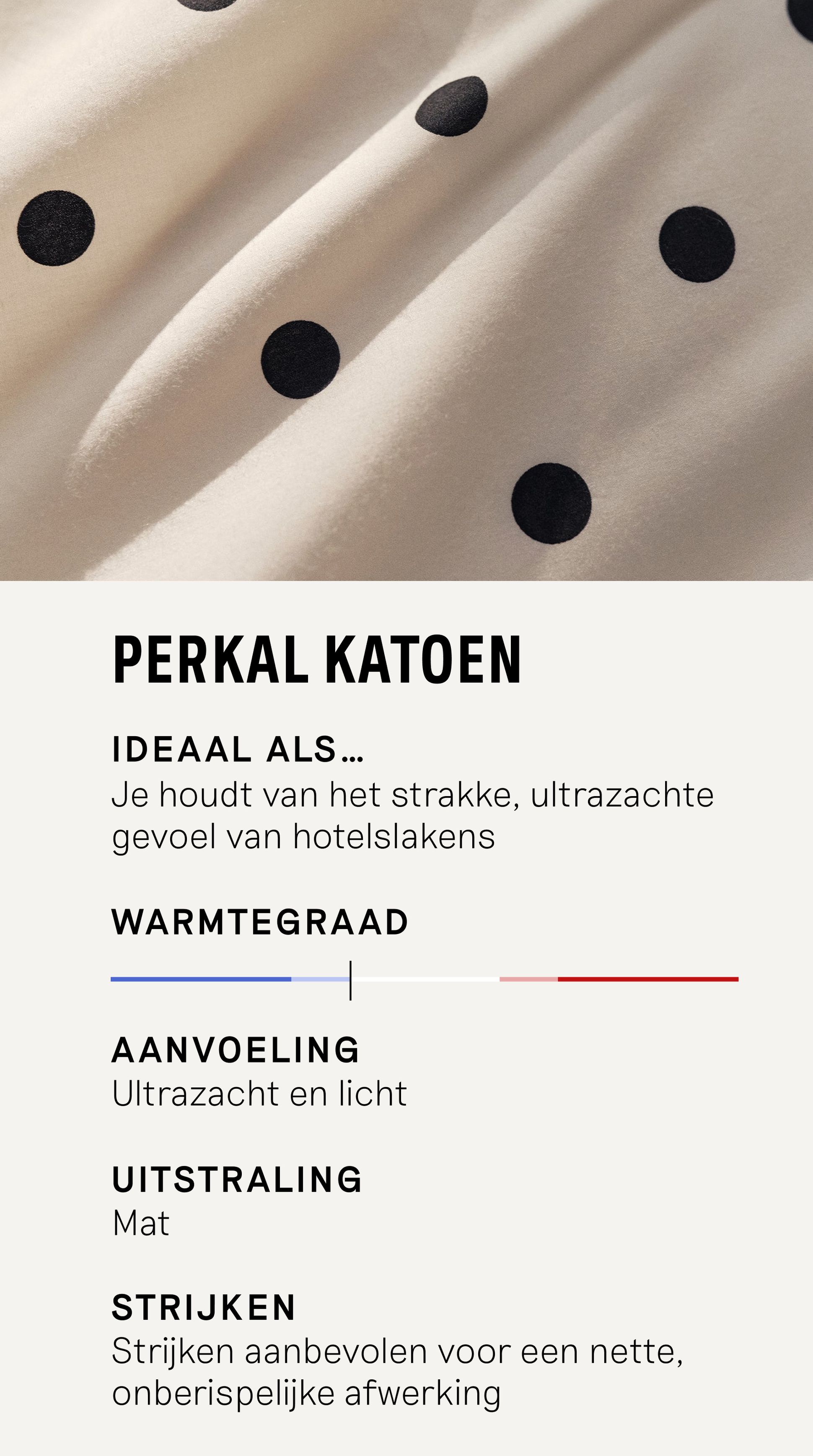 Percale de coton
