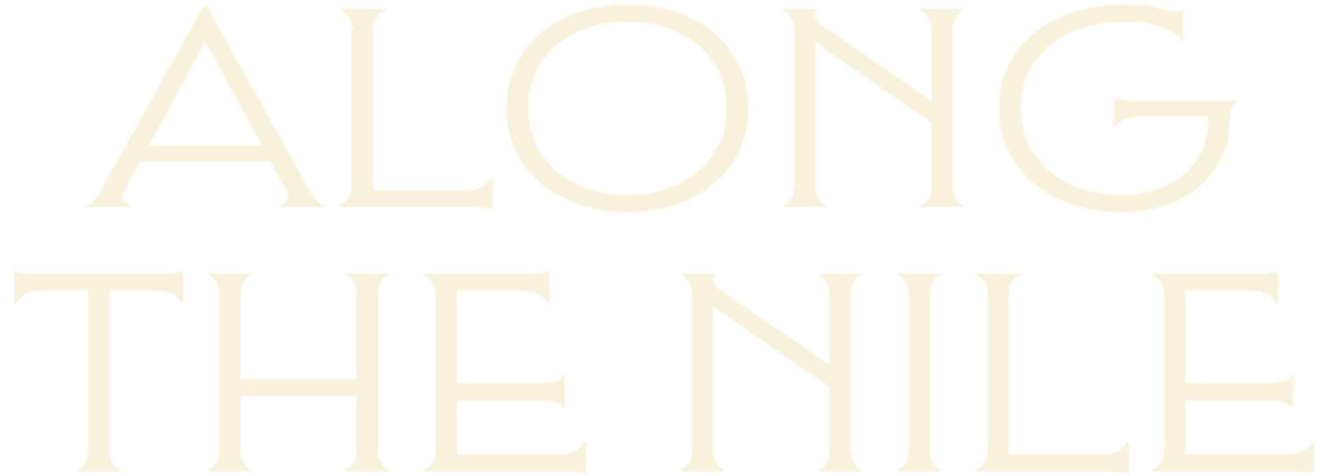 Logo along the nile