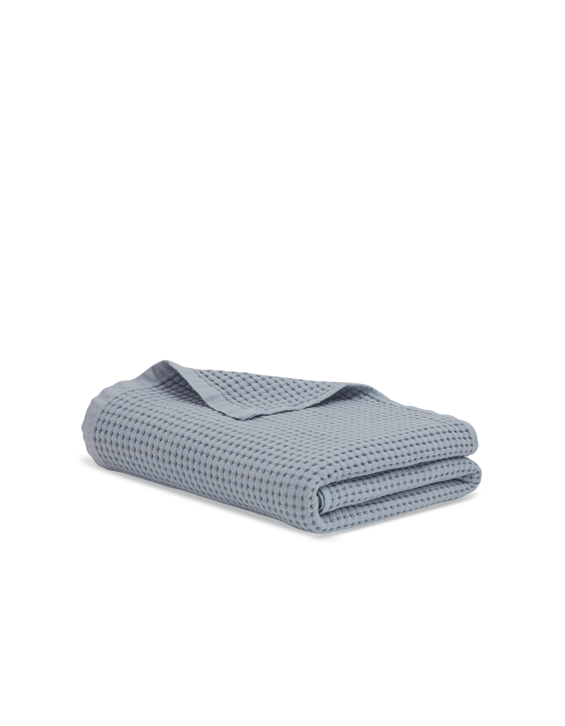 serviette de bain bleue