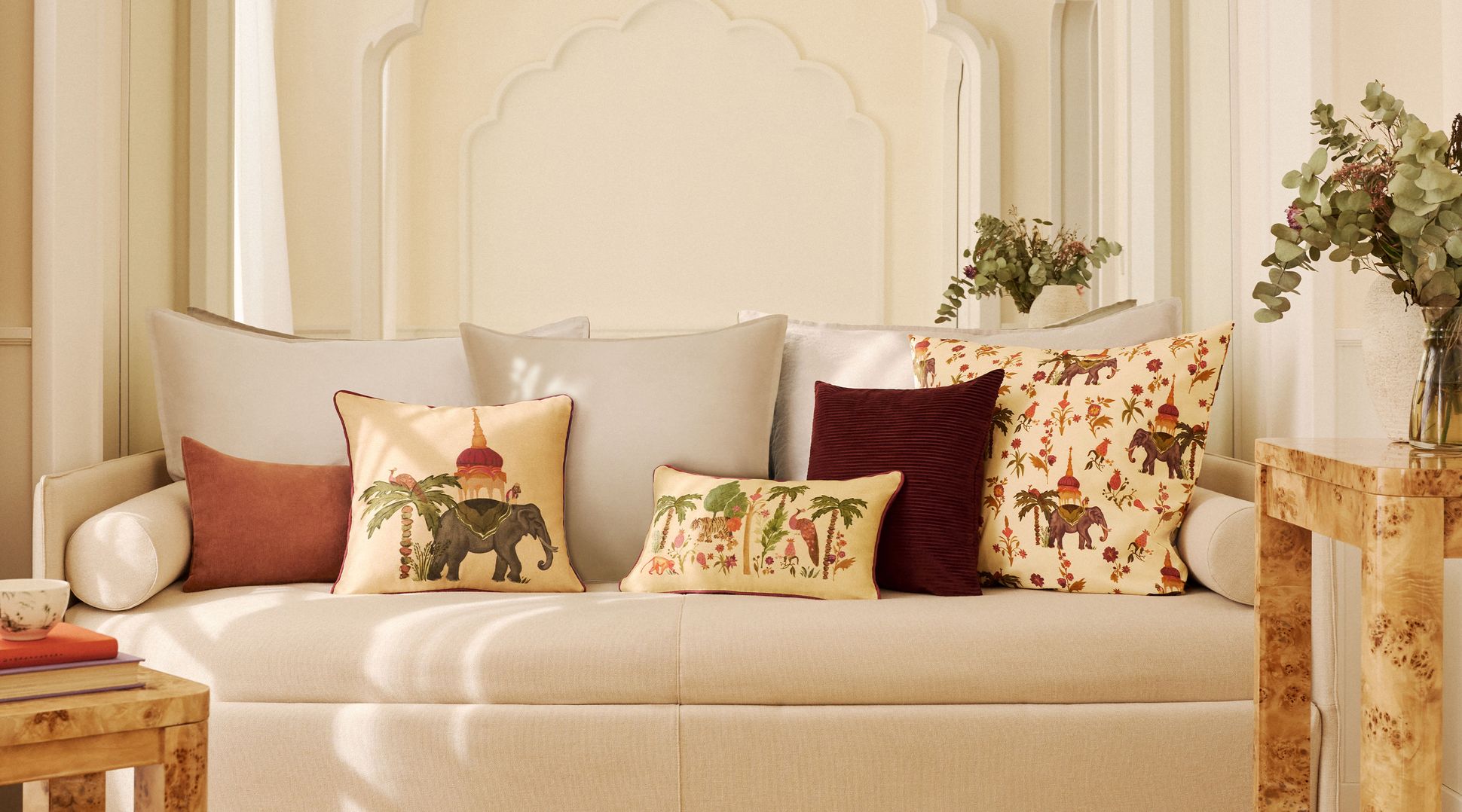 Bonsoirs Indian Rhapsody Coussins