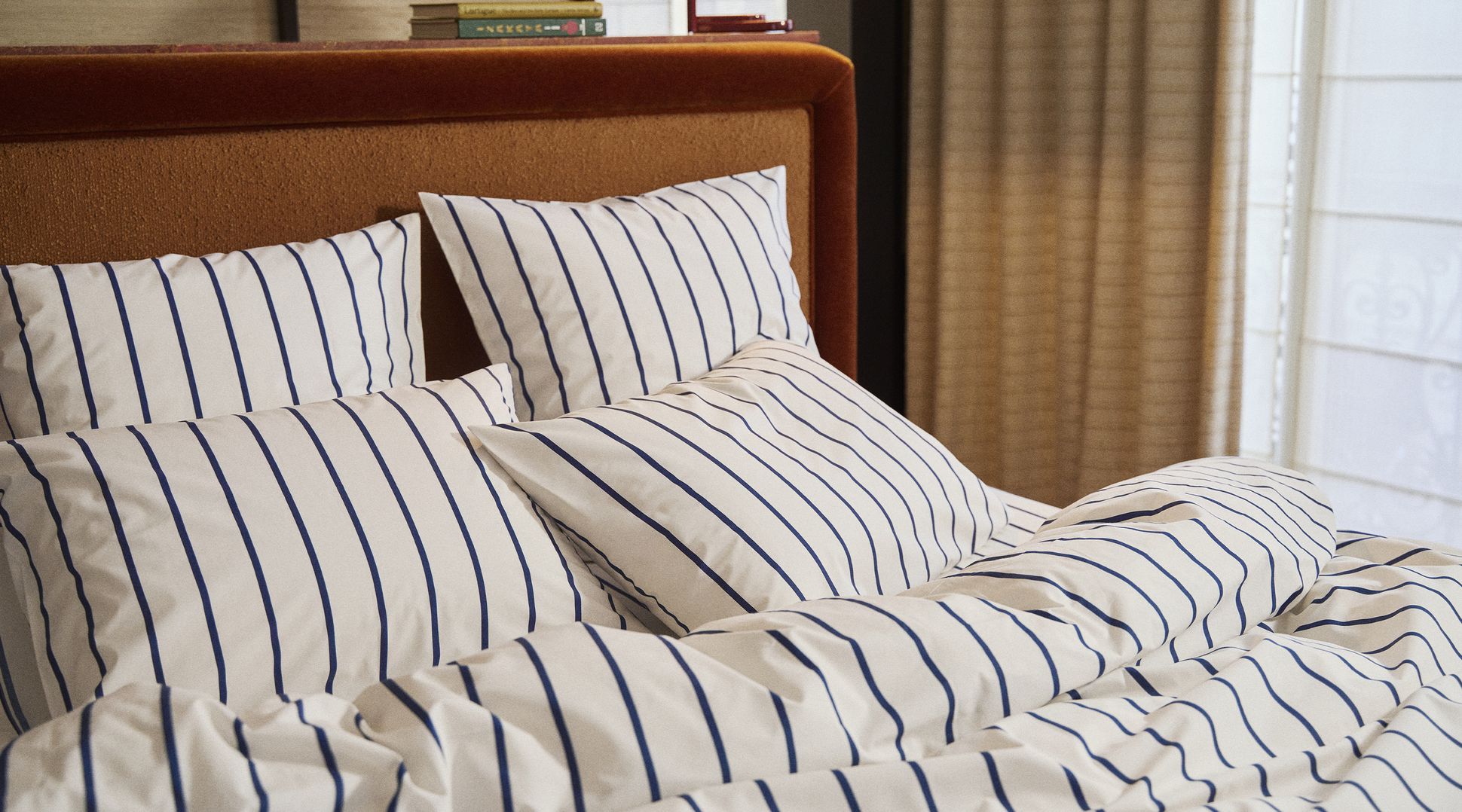 Linge de lit Bonsoirs - Rayure Mikado