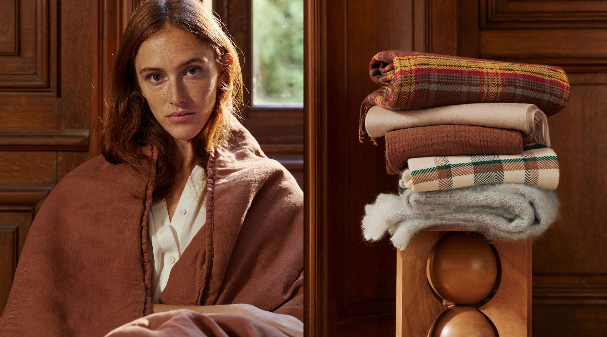 collection de plaids Bonsoirs