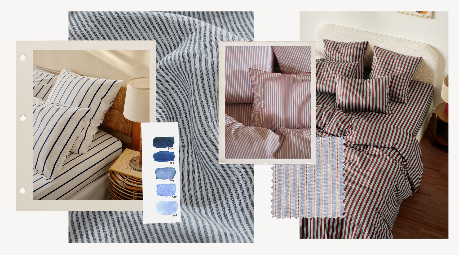 Bonsoirs Draps Rayures Savoir Faire