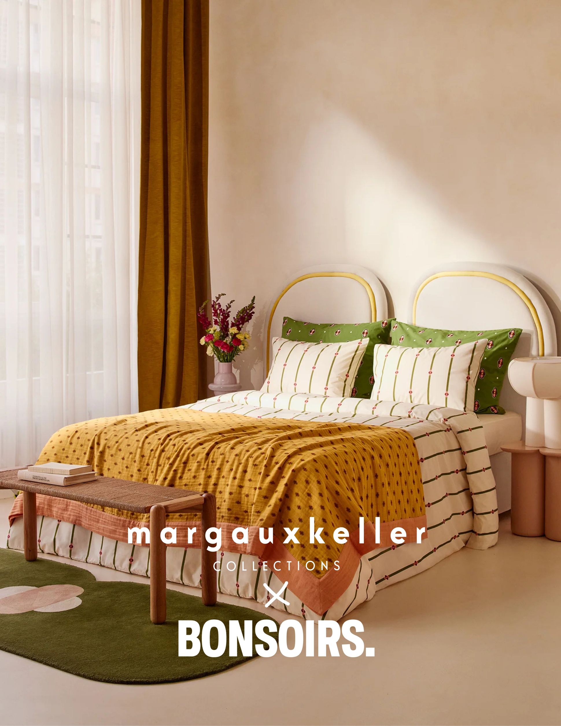Collaboration Bonsoirs Margaux Keller Collections