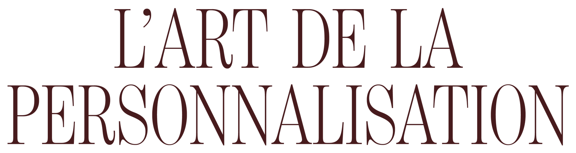 l'art de la personnalisation bonsoirs