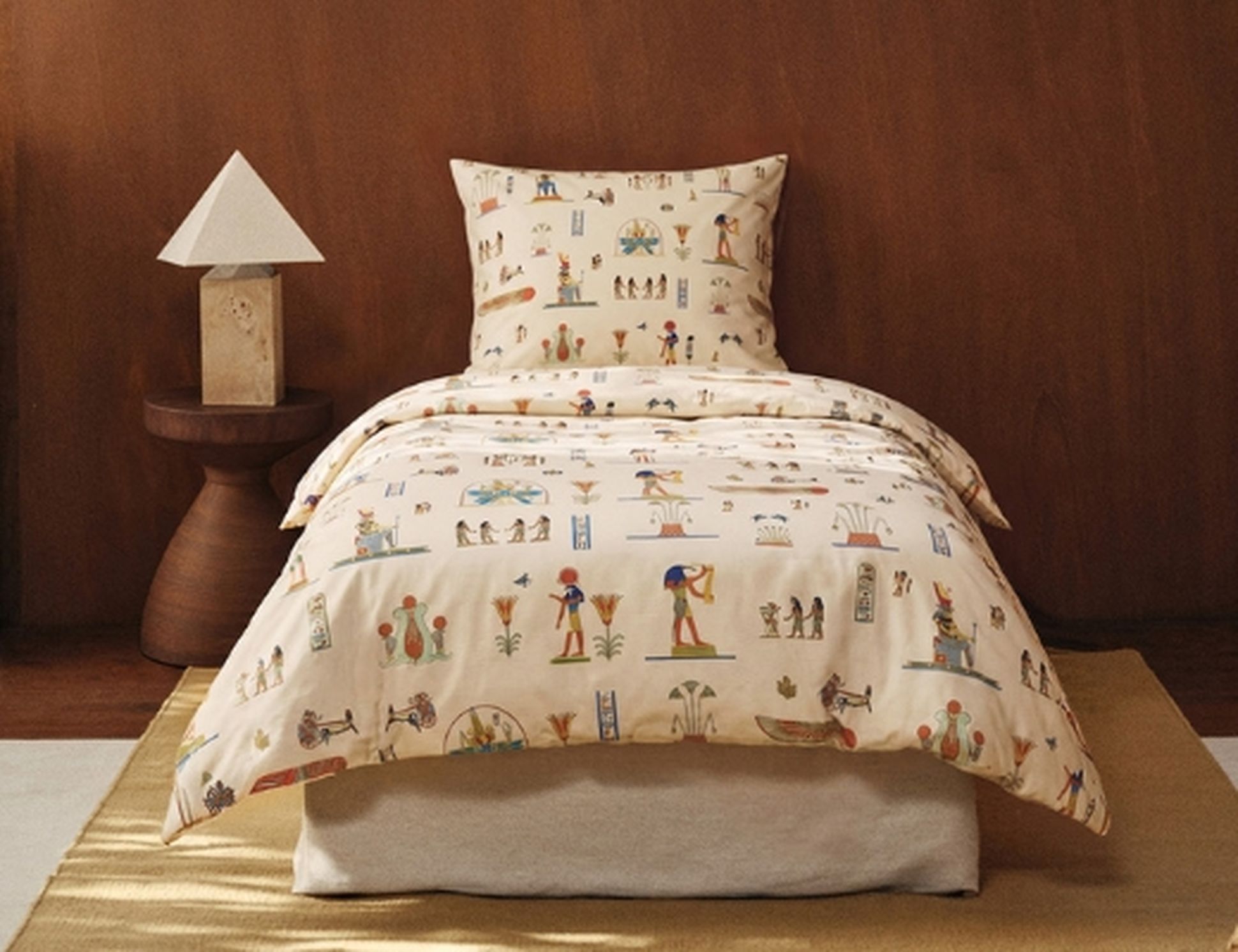 parure petit pharaon en percale lavée enfant