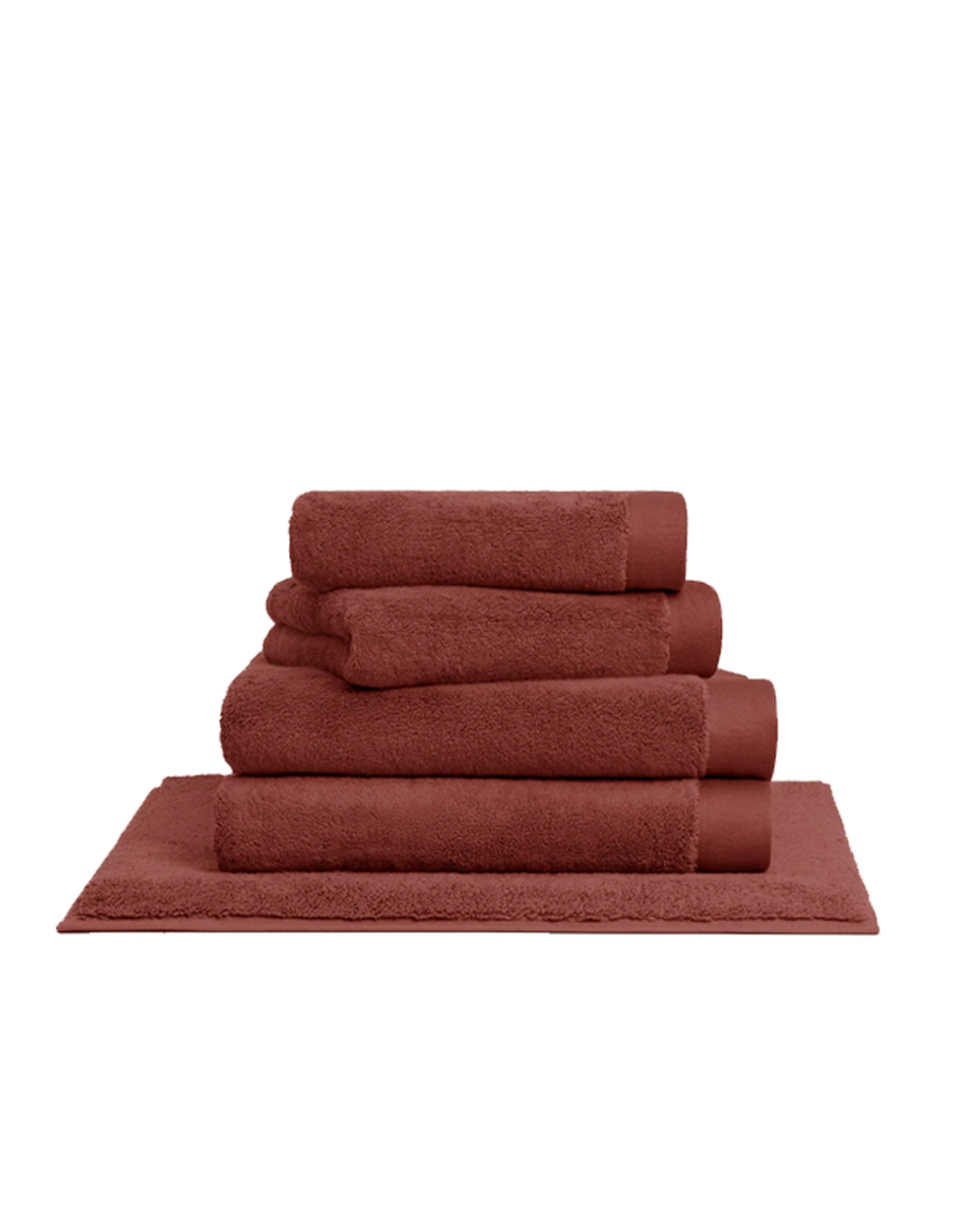 set bain moelleux terracotta