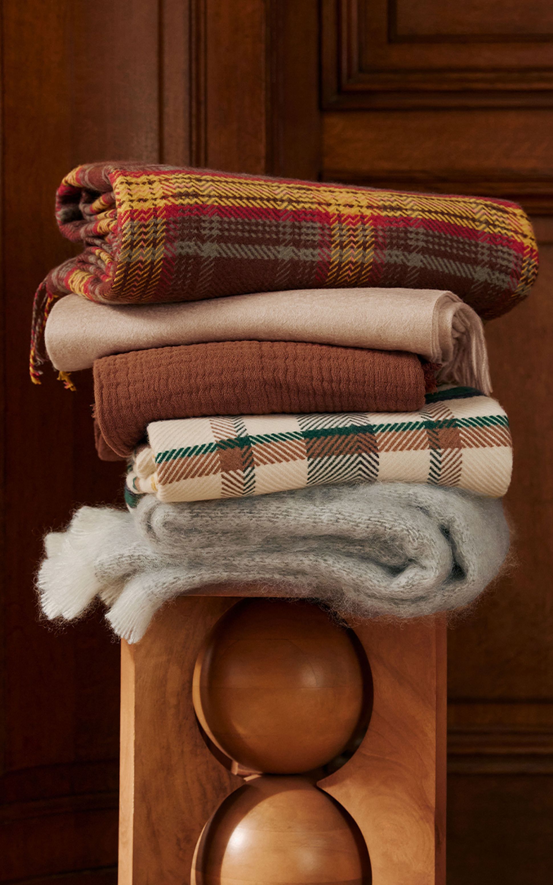 collection de plaids Bonsoirs