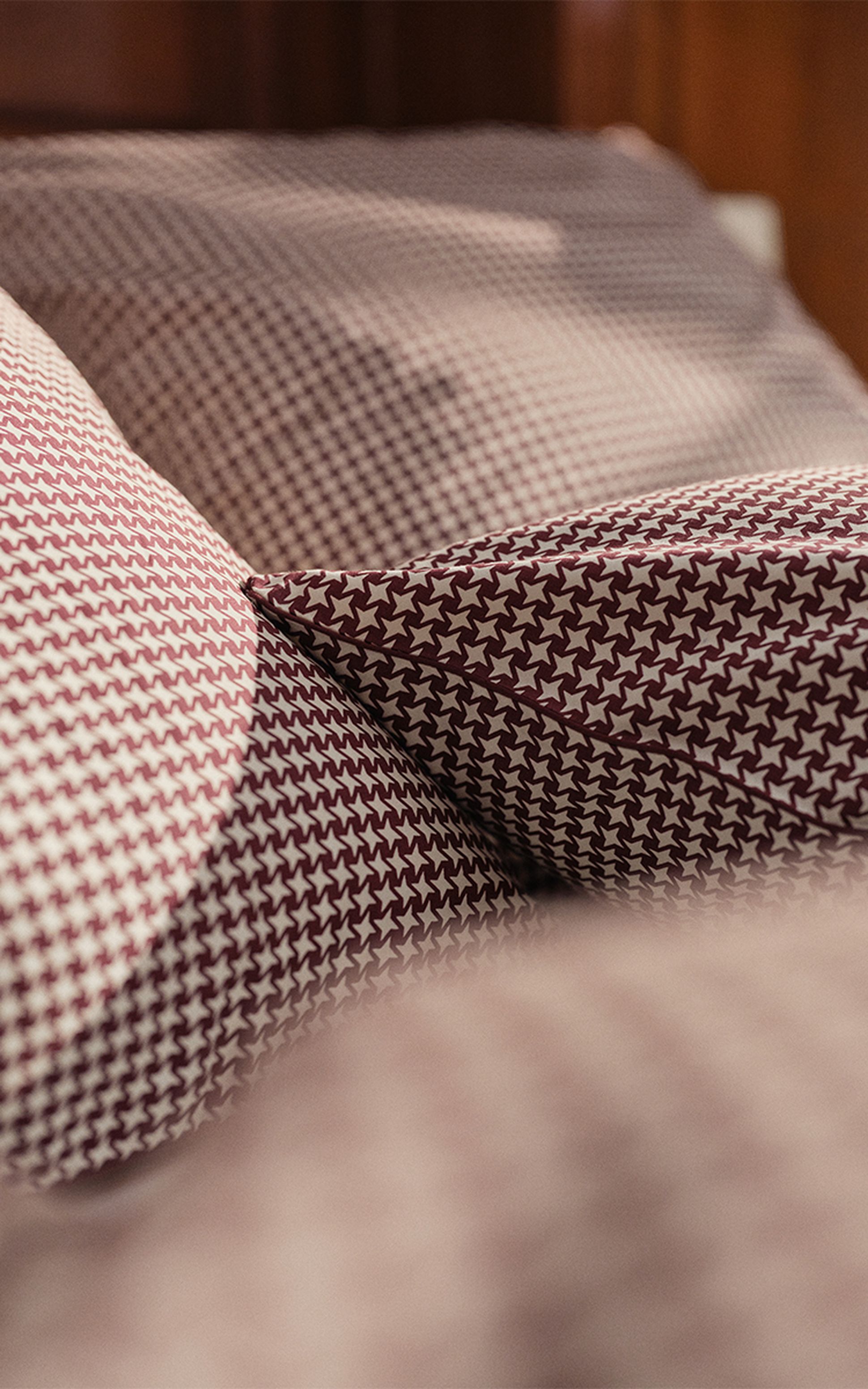 Parure Satin Pas-de-coq - Bonsoirs