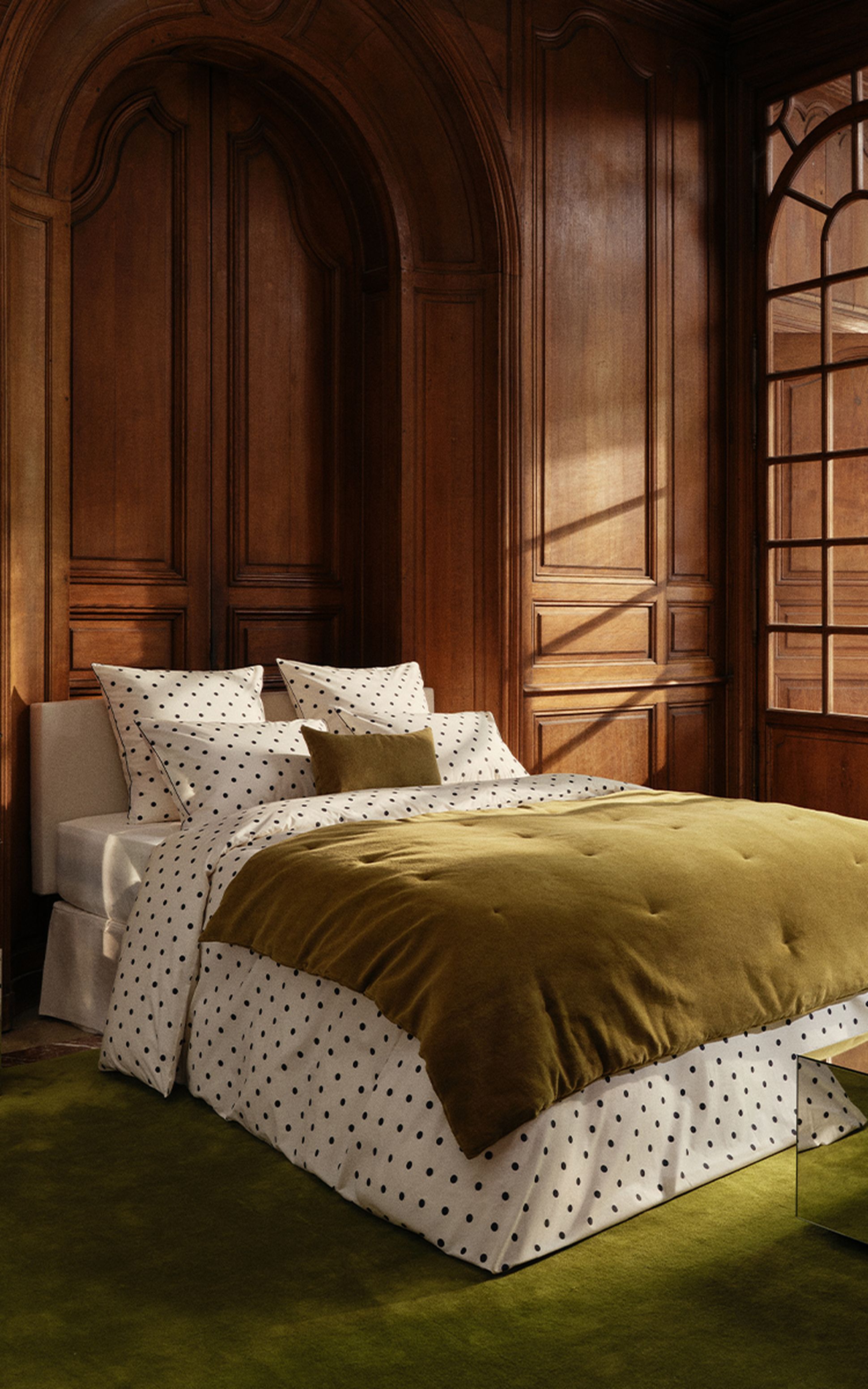 Parure Percale Polka - Bonsoirs