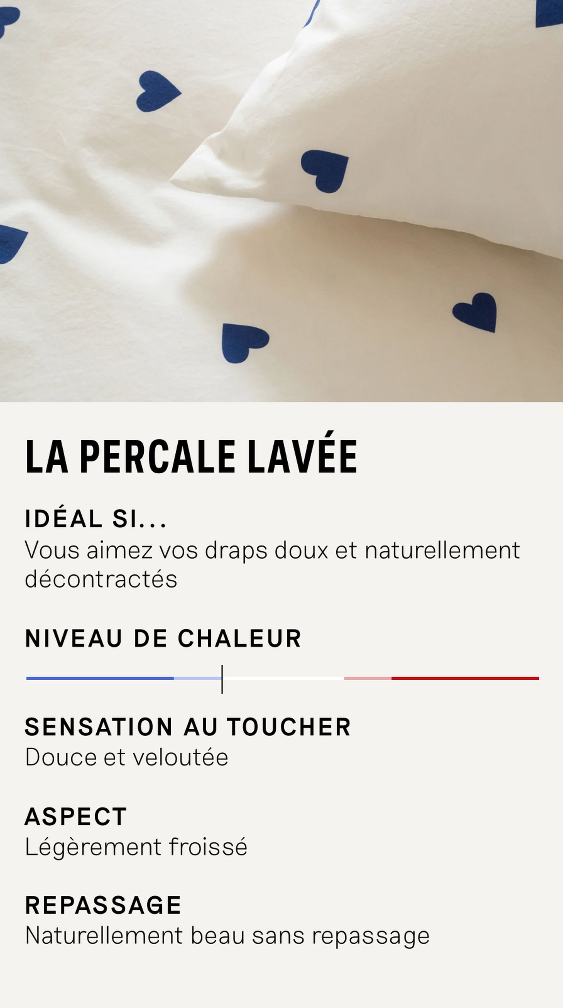 percale lavée