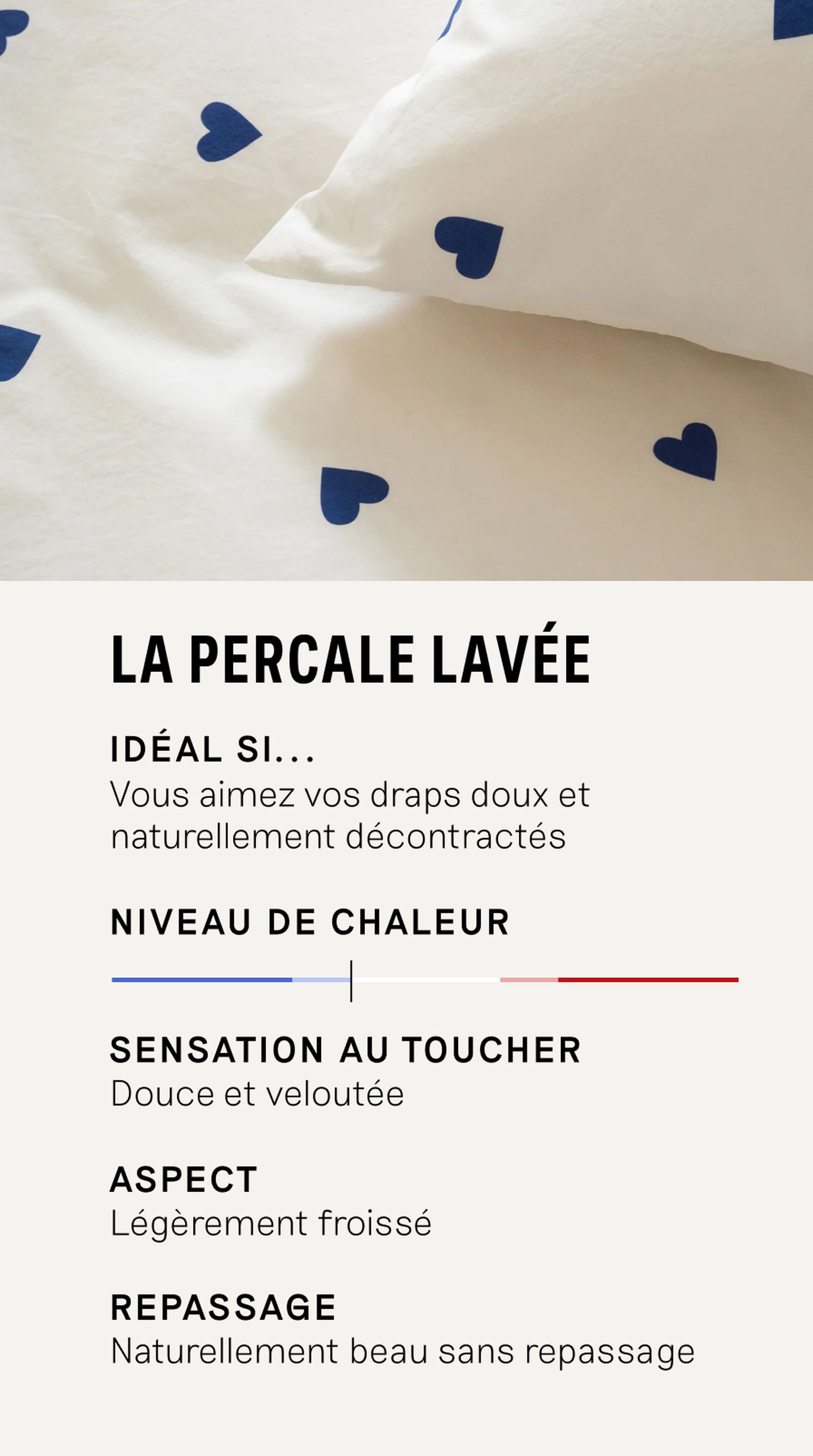 percale lavée