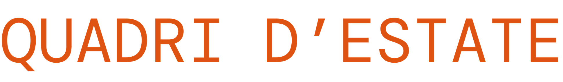 Tableaux d'été - Logo