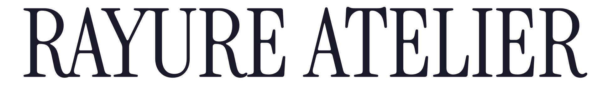 logo rayure atelier