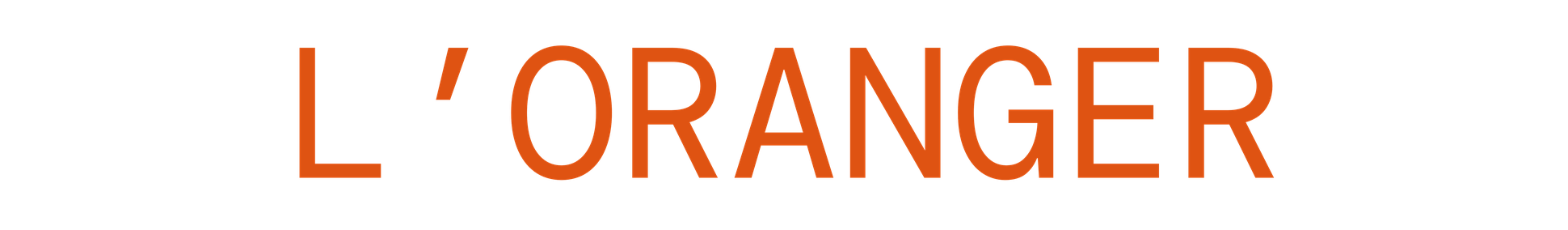 L'oranger - Logo