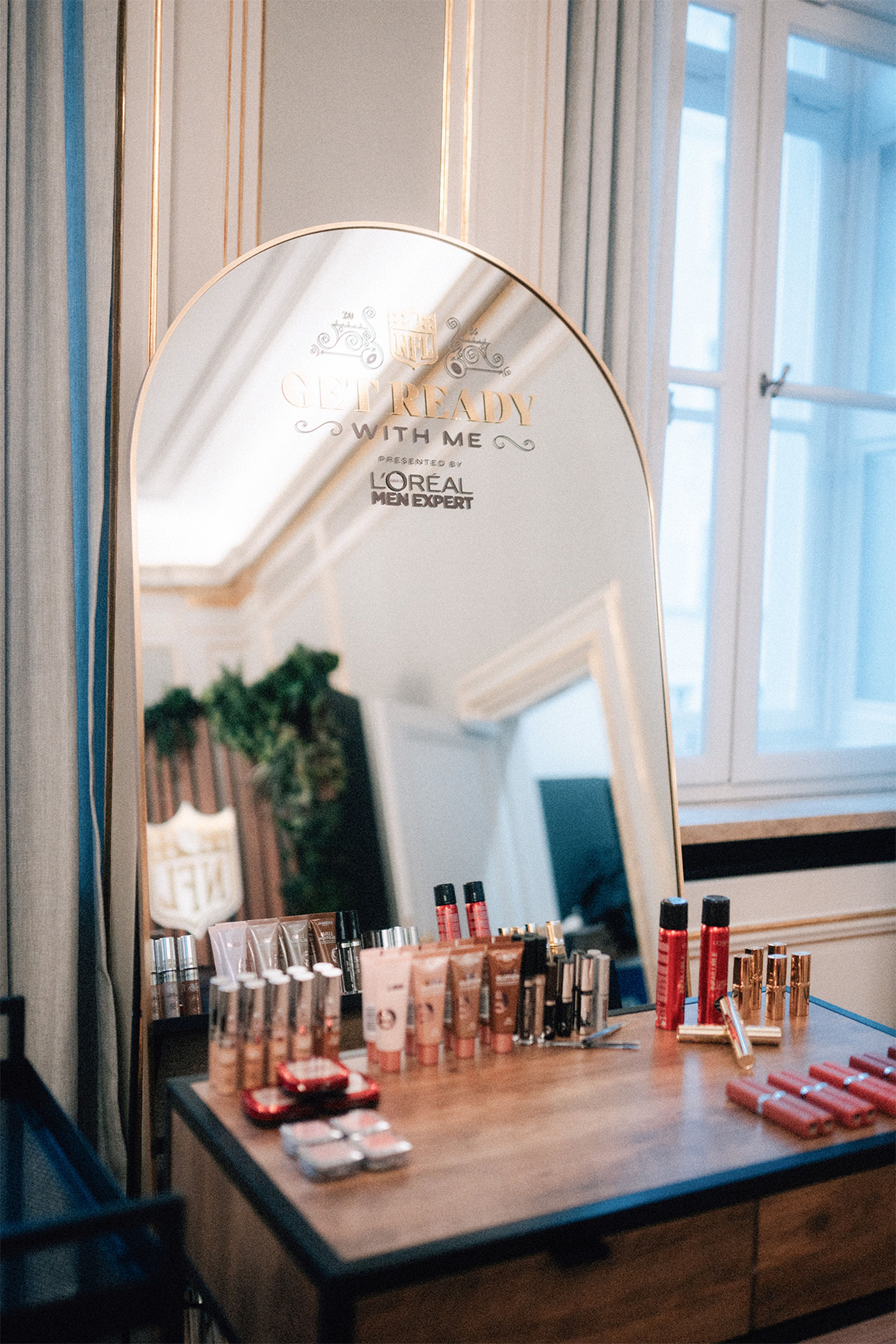 NFL-L'oreal-GRWM-Get-Ready-With-Me-2024-Event-Munich-Sasch-GmbH