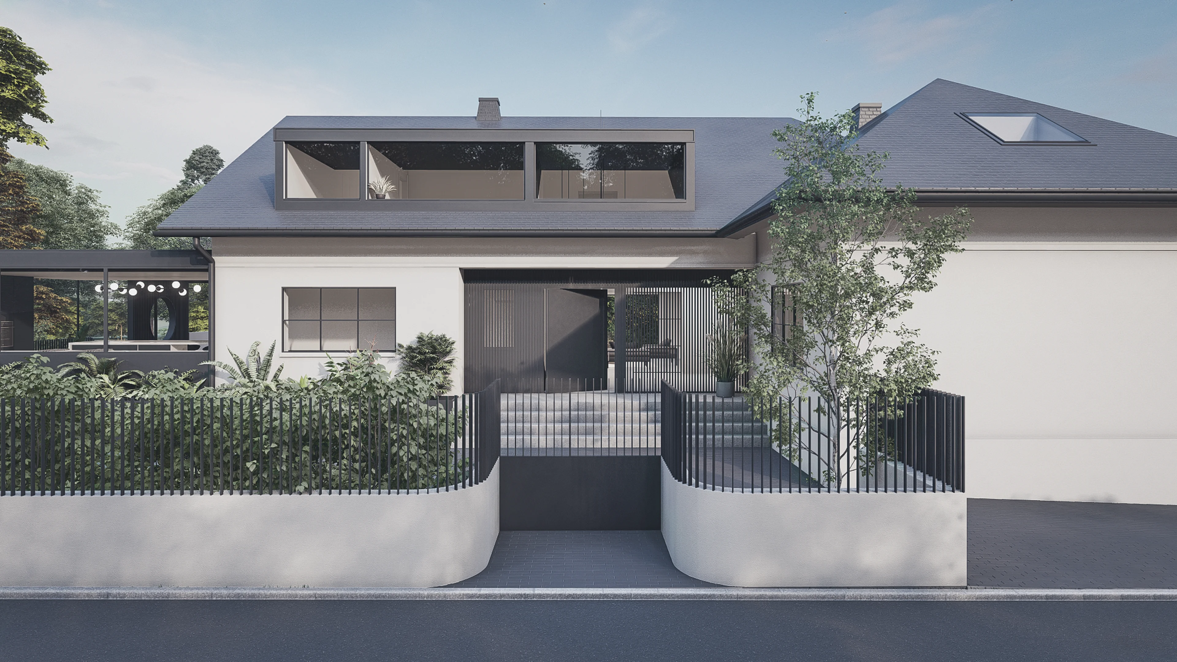 Königstein Wohnhaus - HAMM Architekten - Visualisierung 13