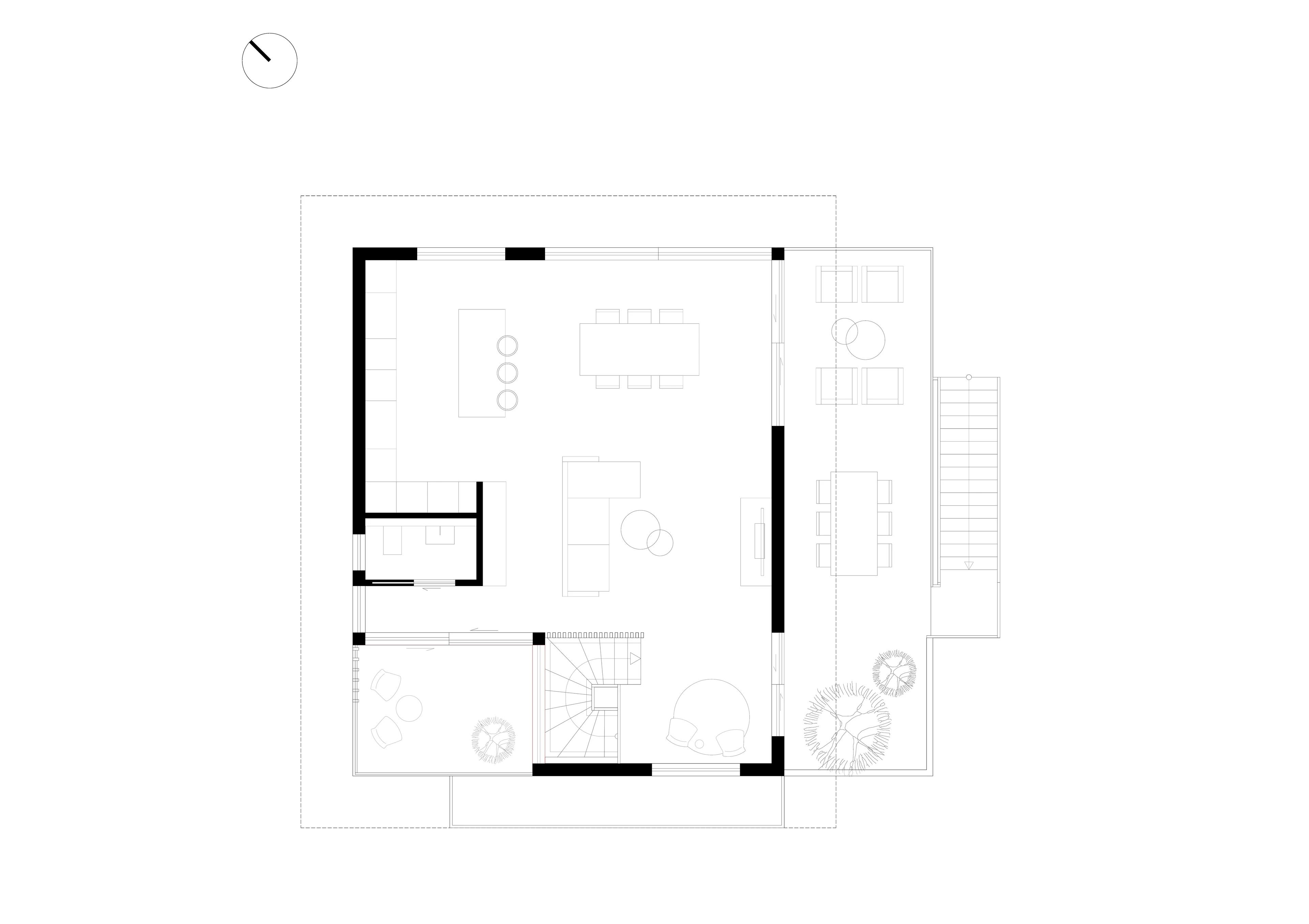 Einfamilienhaus in Michelstadt - Hamm Architekten - Grundriss