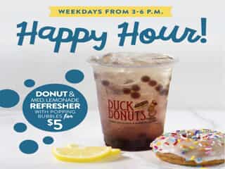 Duck Donuts® Expands Beverage Product Line with Lemonade Refreshers