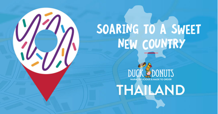 Duck Donuts® Awards Area Development Agreement in Thailand