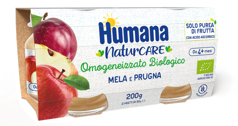 Confezione di Omogeneizzato Bio Prugna con Mela