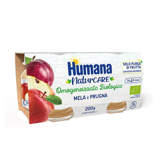 Confezione di Omogeneizzato Bio Mela e Prugna