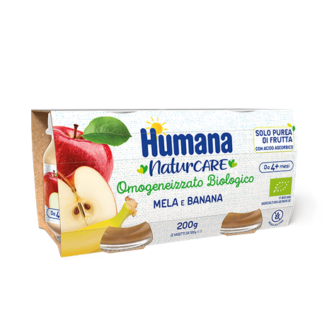 Confezione di Omogeneizzato Bio Mela e Banana
