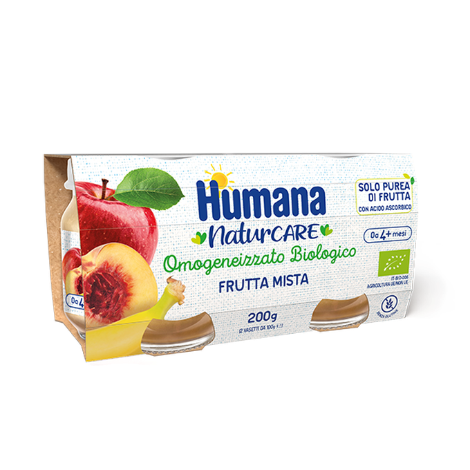 Confezione di Omogeneizzato Bio Frutta Mista Confezione di Omogeneizzato Bio Frutta Mista