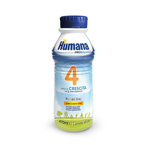 Confezione di Humana 4 liquido