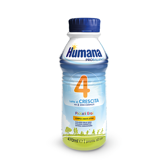 Confezione di Humana 4 liquido