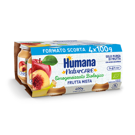 Confezione di Omogeneizzato Bio Frutta Mista
