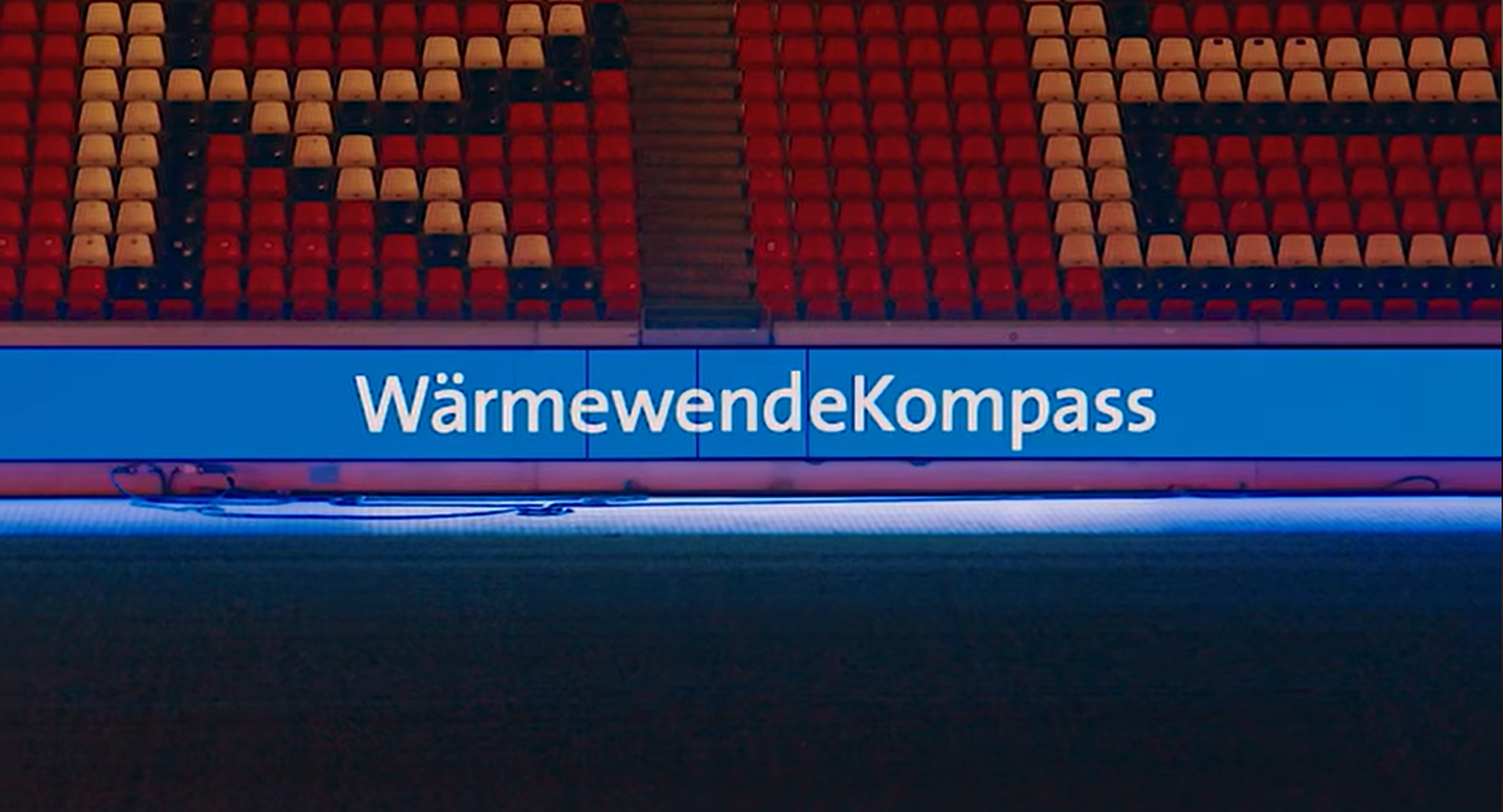 WärmewendeKompass Stadionbande