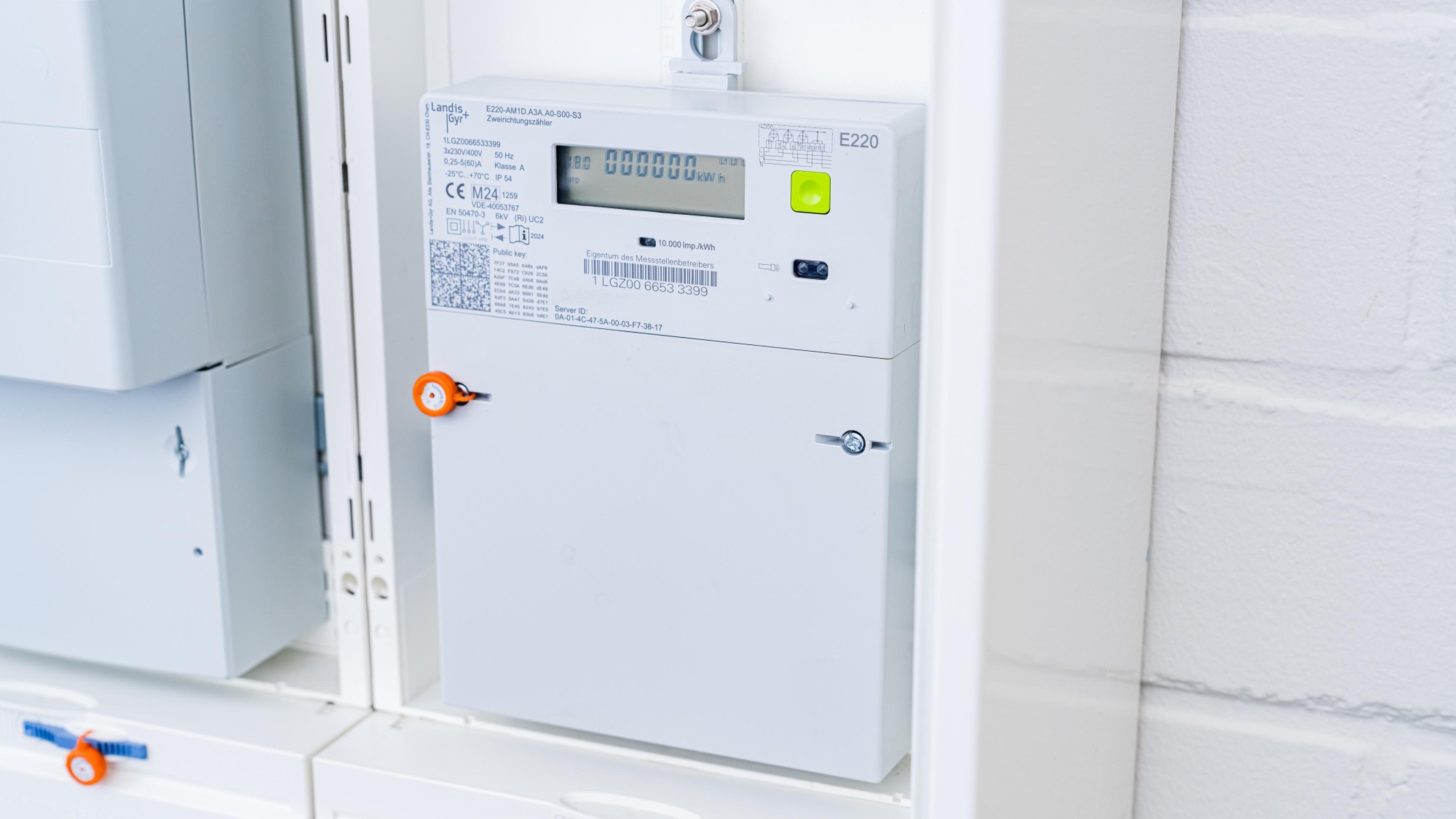 Eine moderne Messeinrichtung für Strom