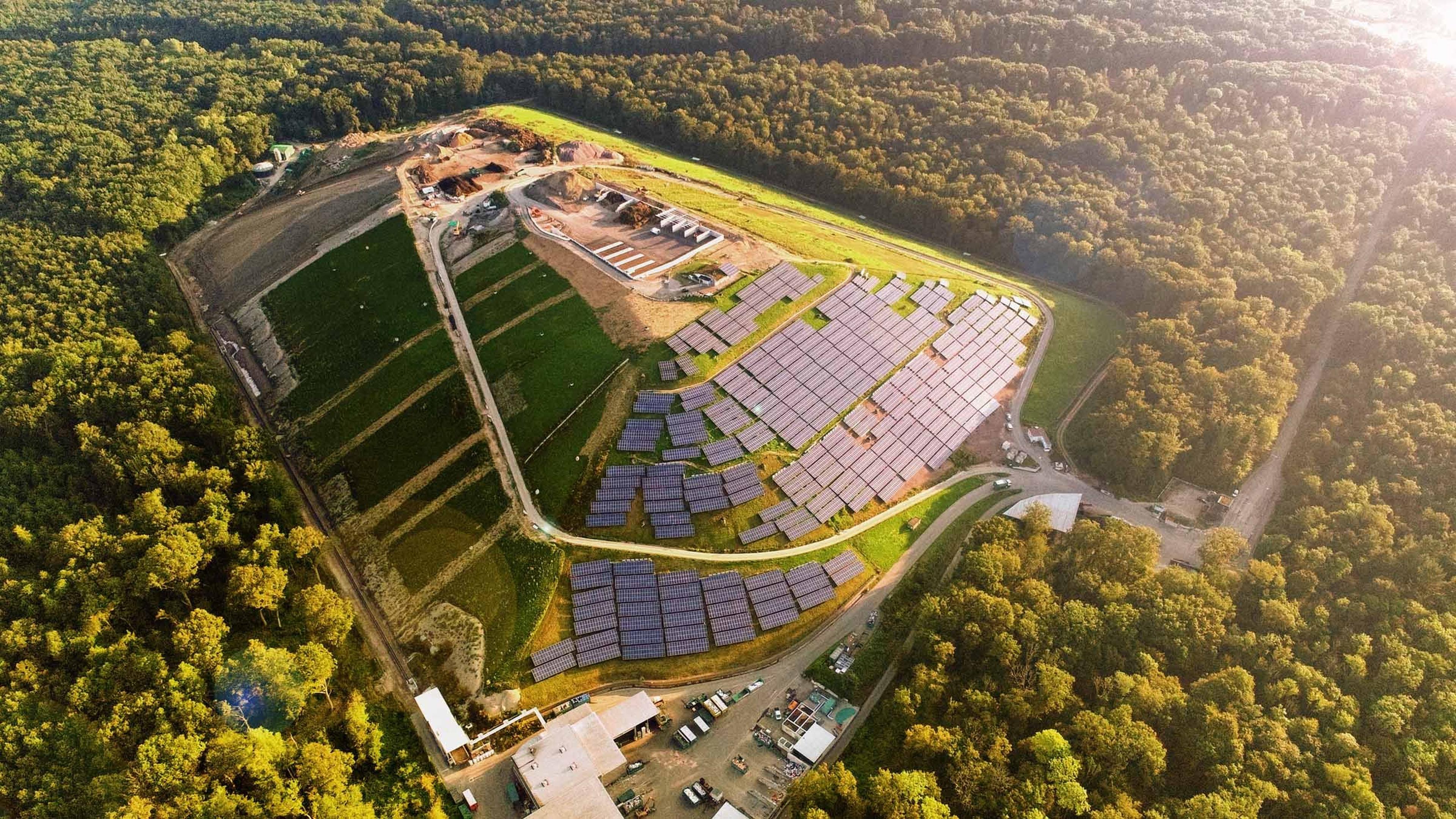 Photovoltaikanlage Eichelbuck, Abfallwirtschaft Freiburg