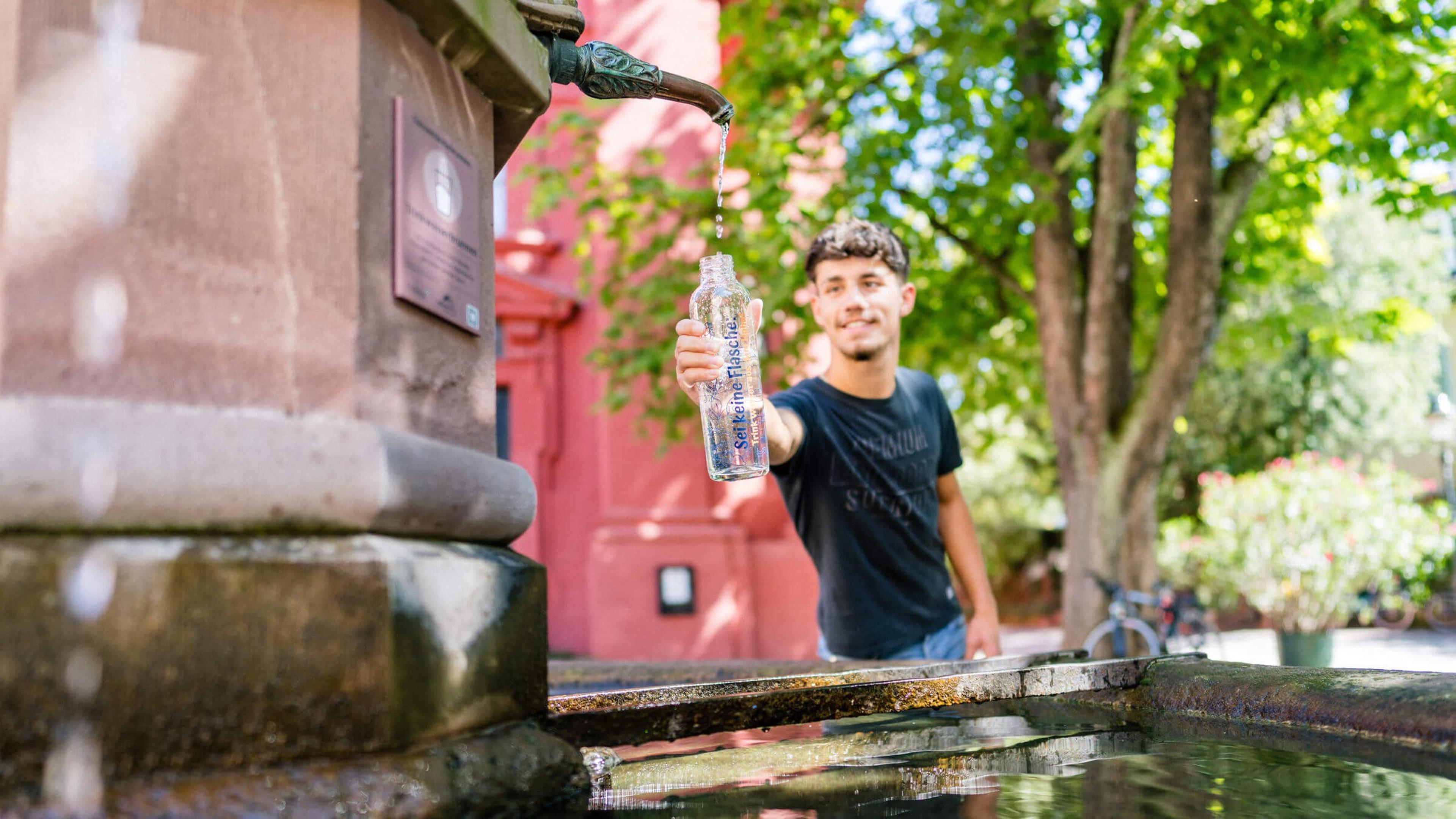 Trinkwasserbrunnen in Freiburg