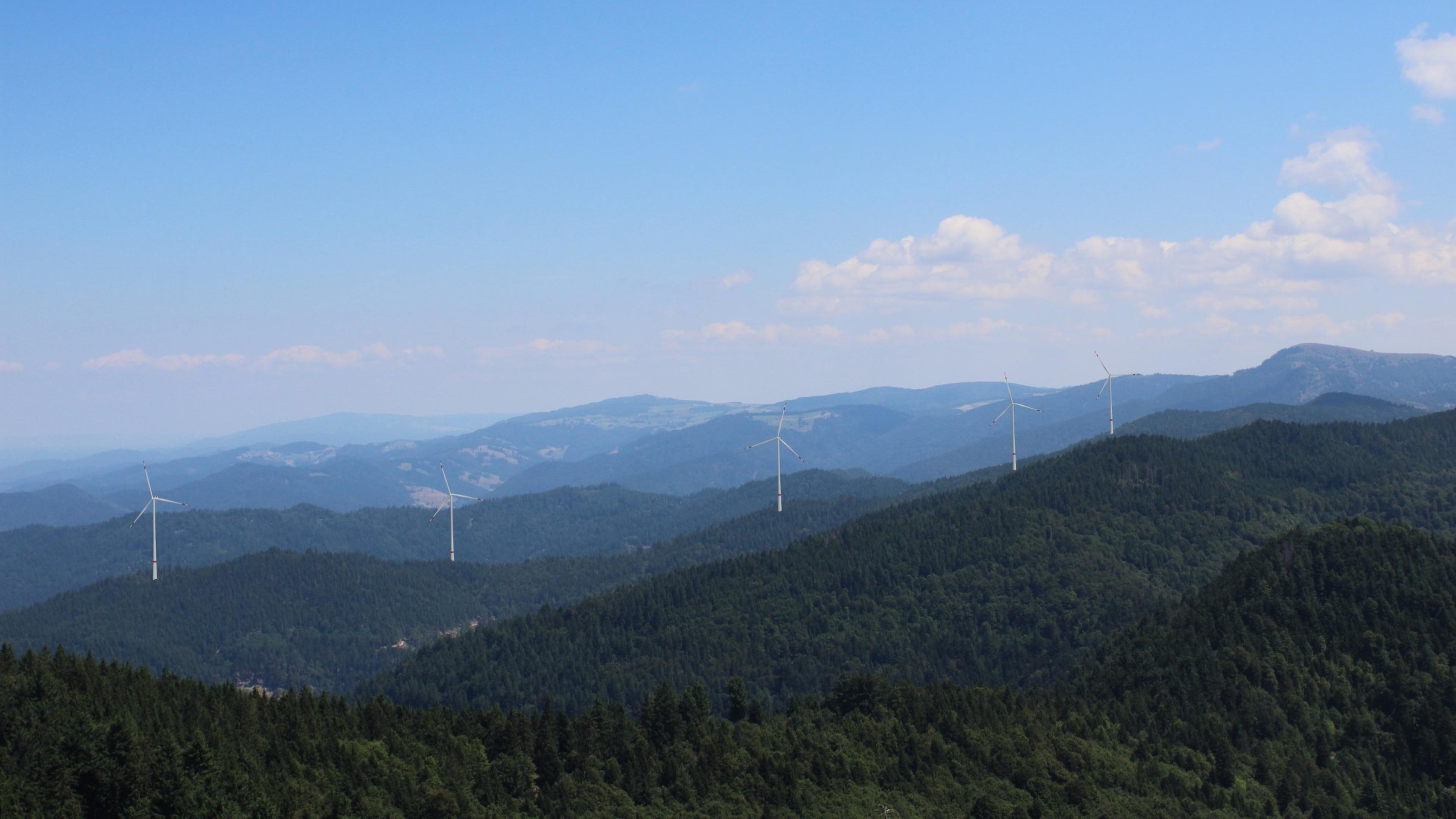 Visualisierung geplanter Windpark Sirnitz