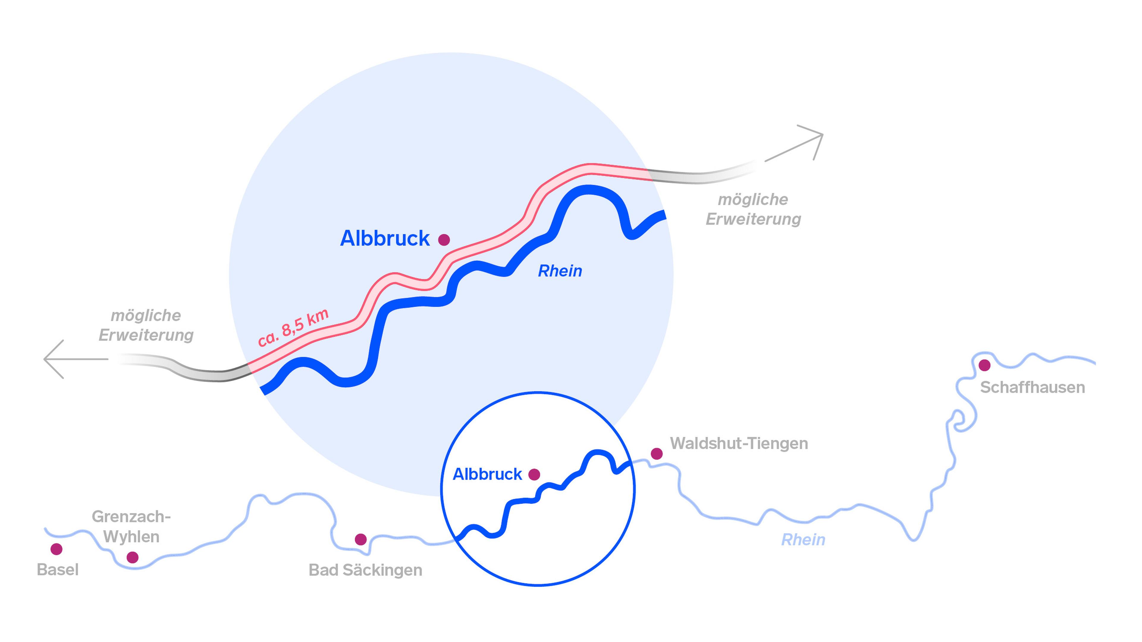 Wasserstofftrasse Albbruck