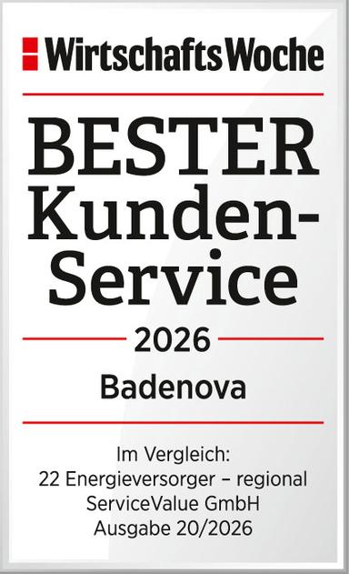 Siegel WirtschaftsWoche Bester Kundenservice 2026