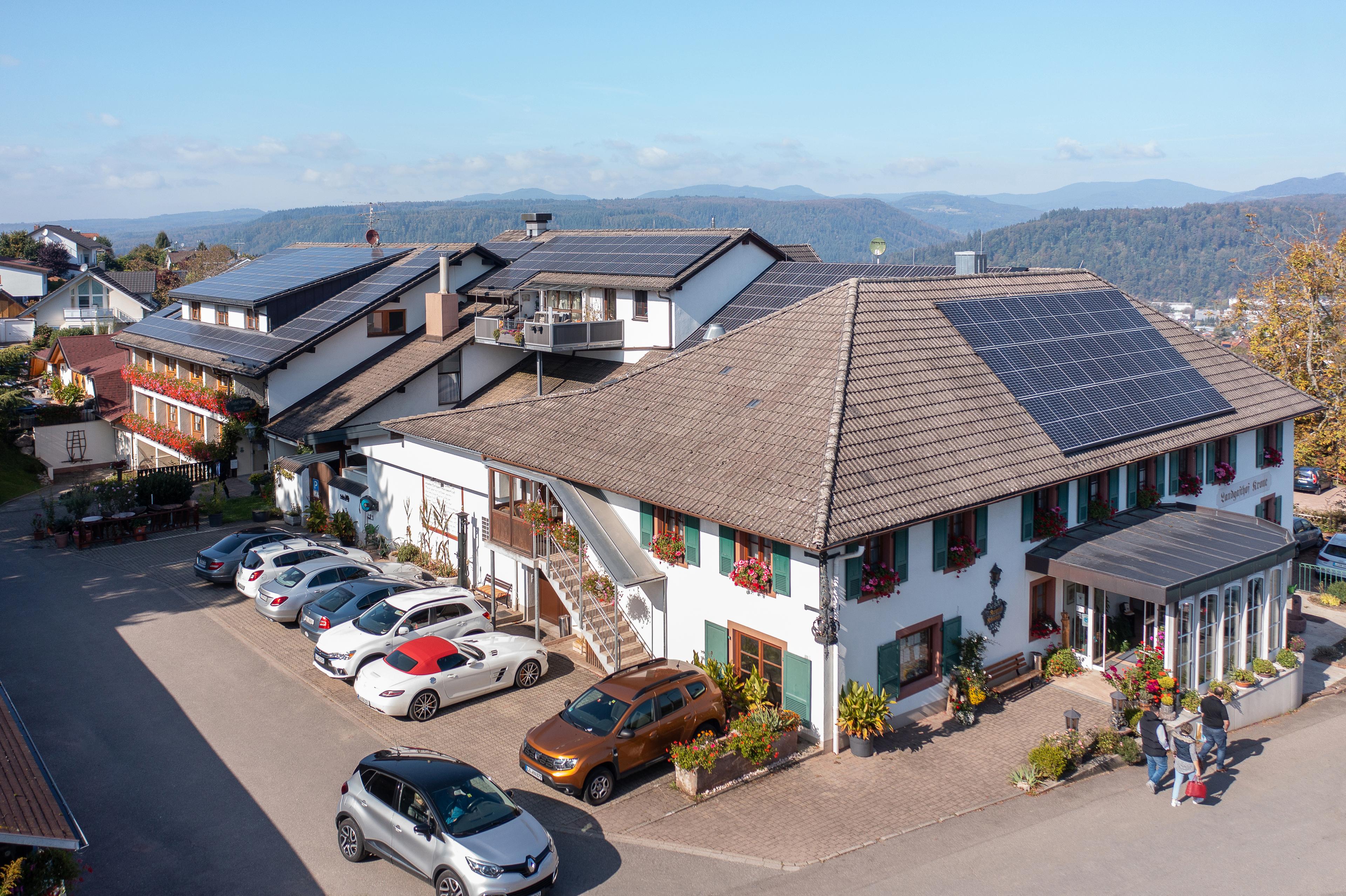 PV-Referenzanlage Hotel Krone Schopfheim
