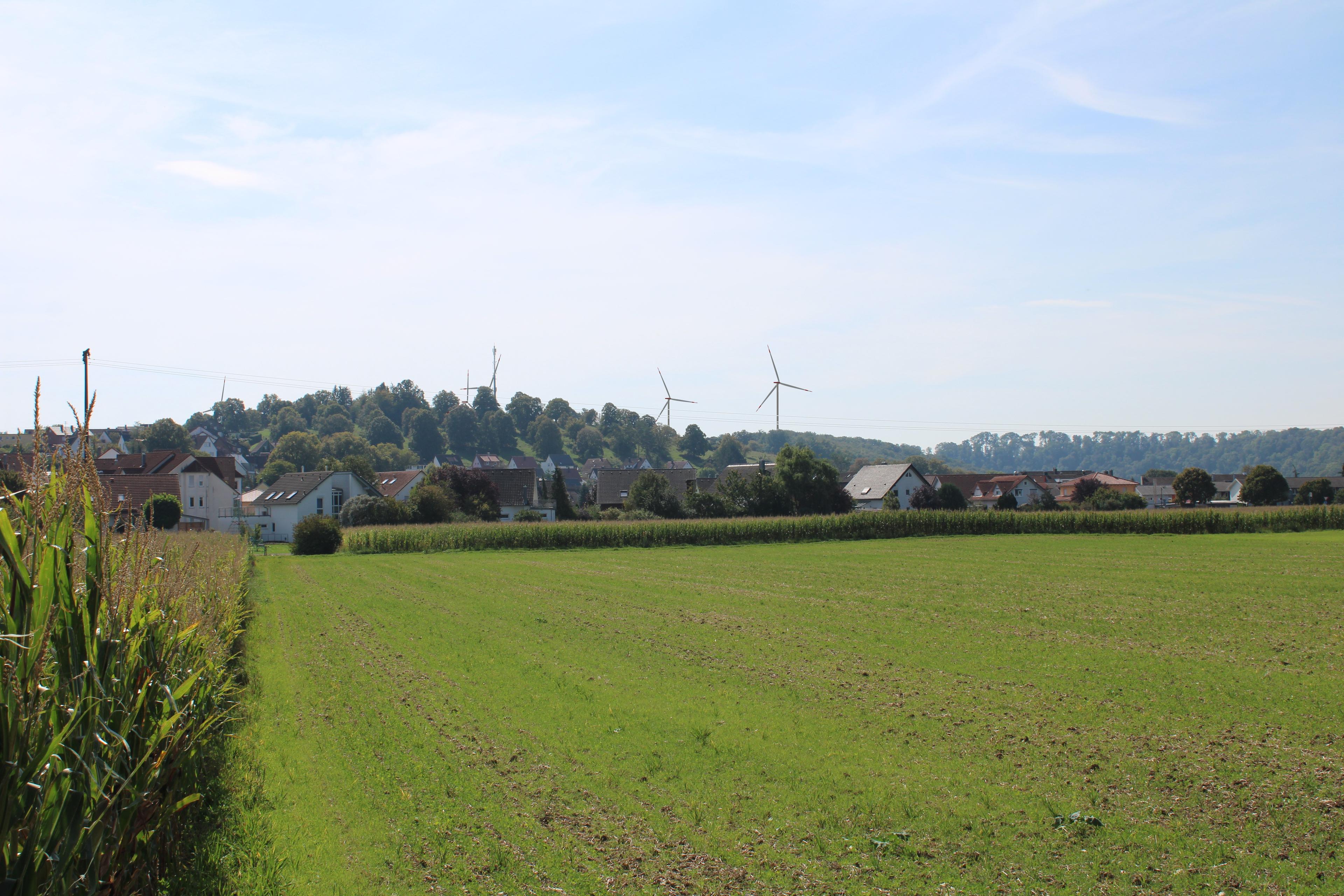 Visualisierung geplanter Windpark Teichhau bei Gerstetten